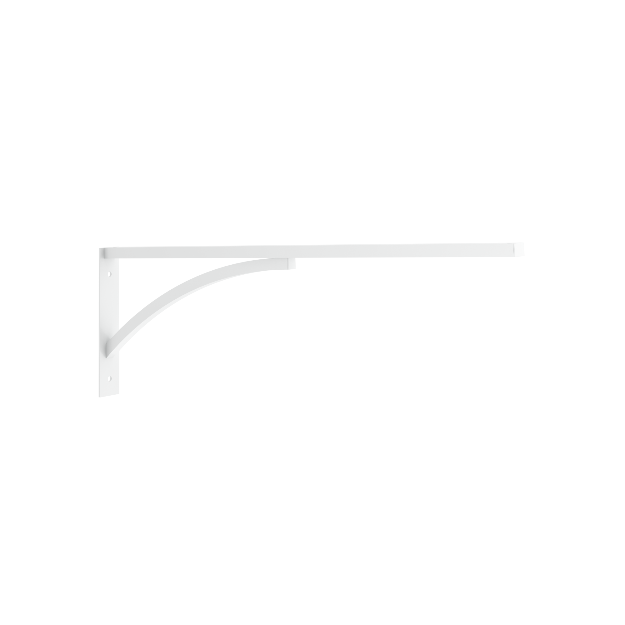 Alpendre Artens volta branco 150x90cm transparente - 10