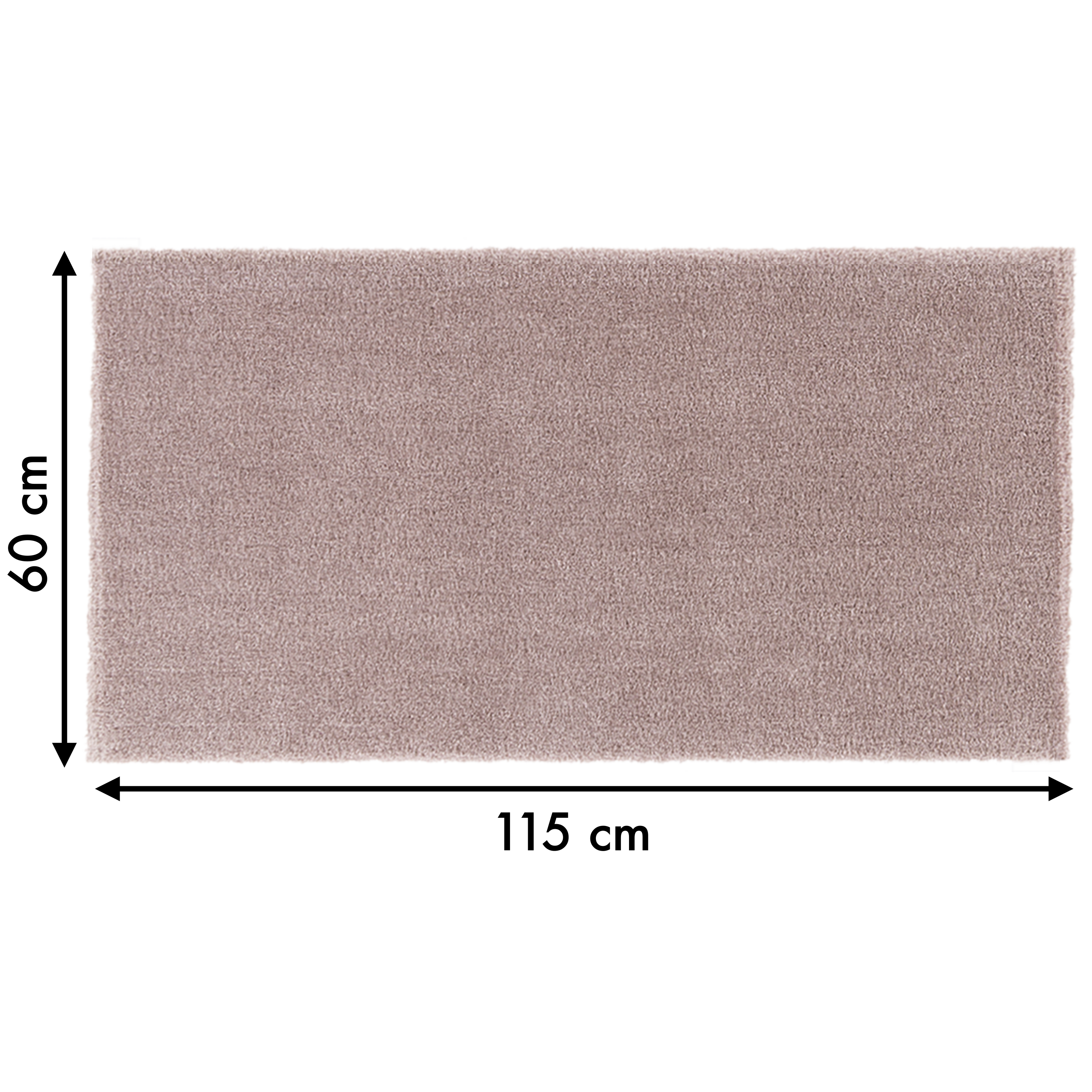 Descente de lit intérieur uni, l.60 x L.115 cm - 6