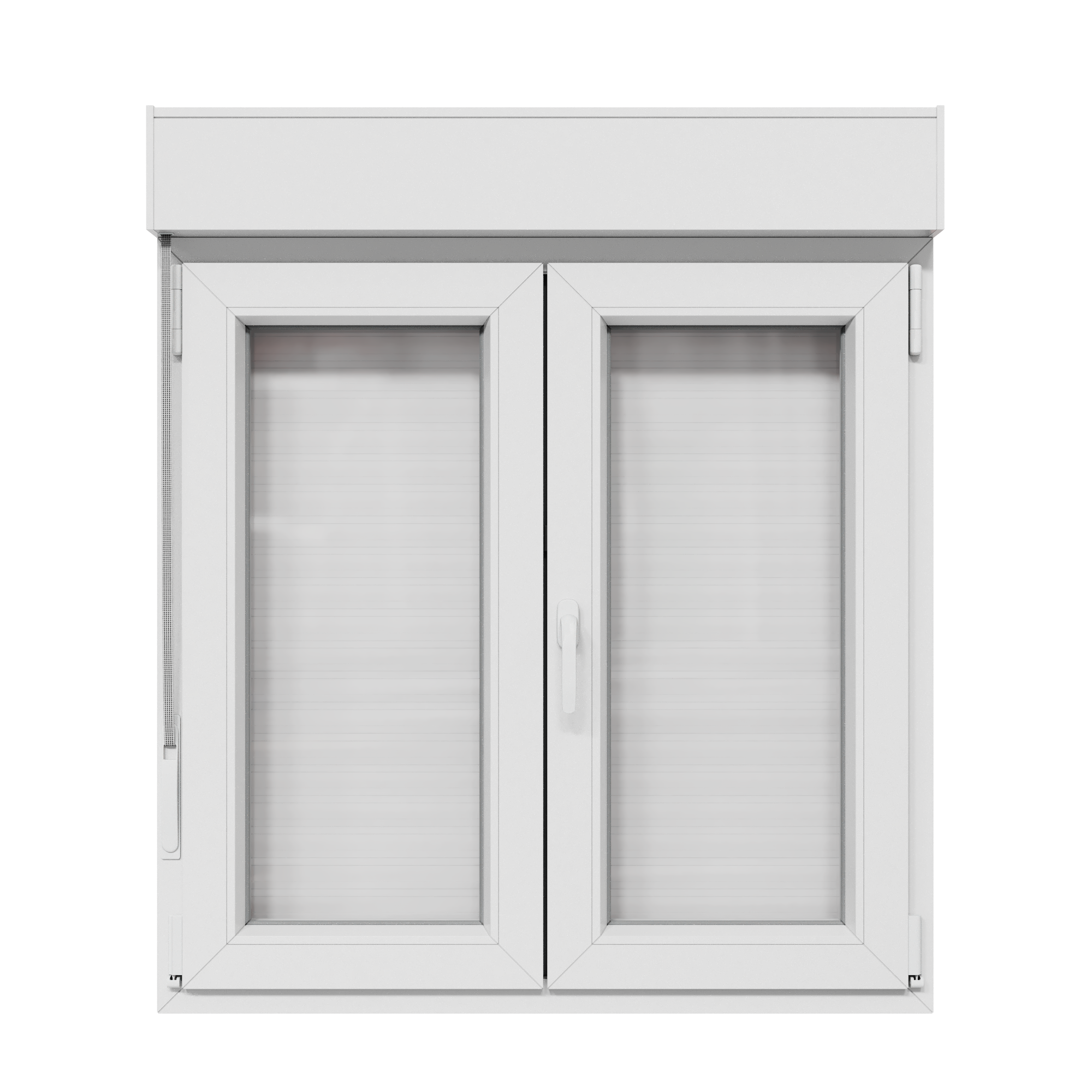 Janela de PVC OSCILOBATENTE 100X115CM (PARA MOSQUITEIRA) - 10
