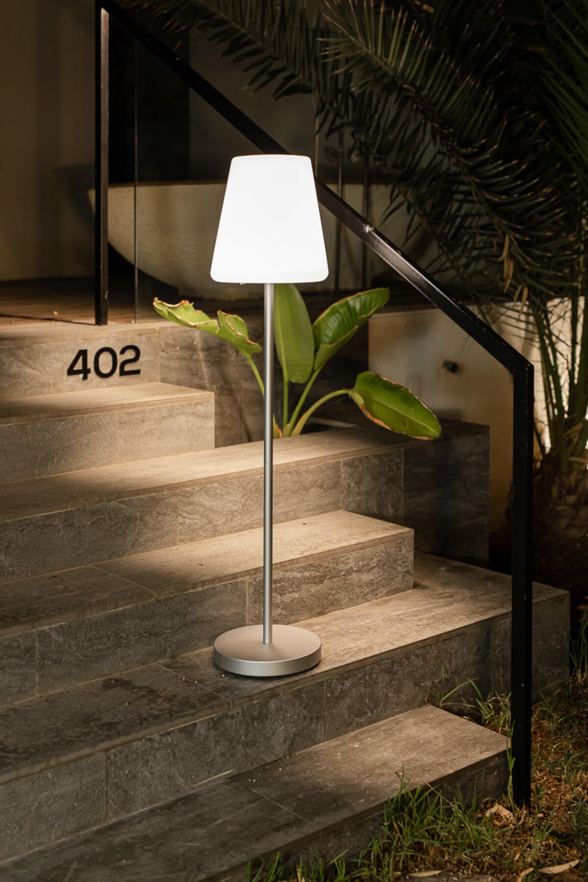 Lampada solare decorativa Lola, in polietilene, luce rgb multicoloredimmerabile NEWGARDEN - 6