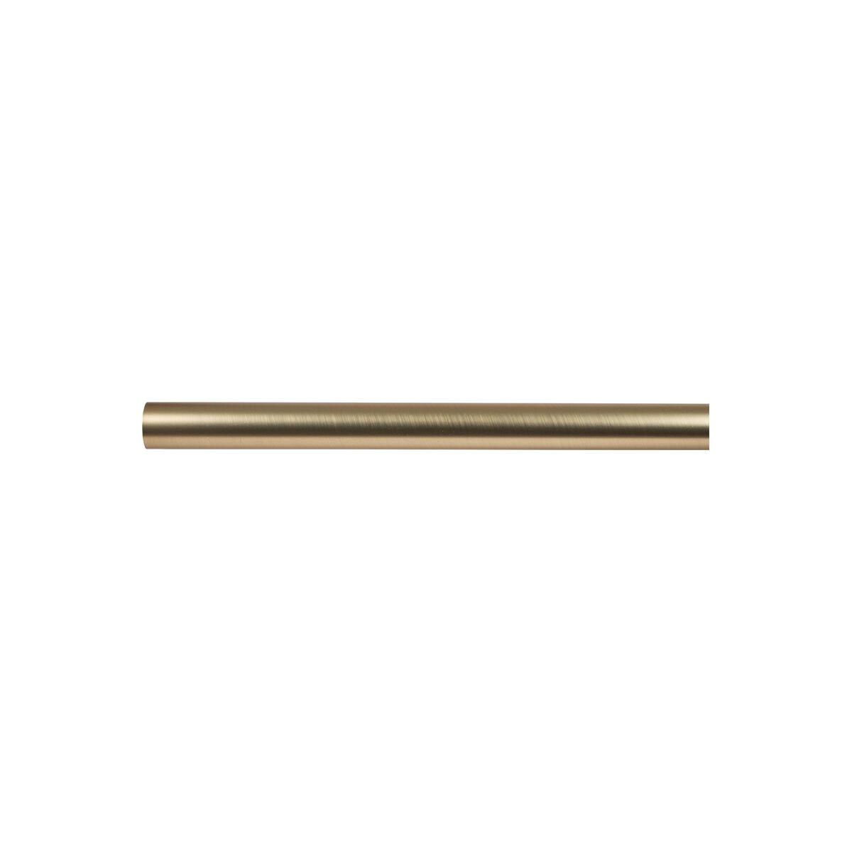 Bastone Per Tenda Telescopico Champagne Con Terminali In Acrilico A Diamante - Regolabile Da 167,6 A 304,8 Cm, Diametro 1,9 Cm, Supporta Fino A 6 Kg