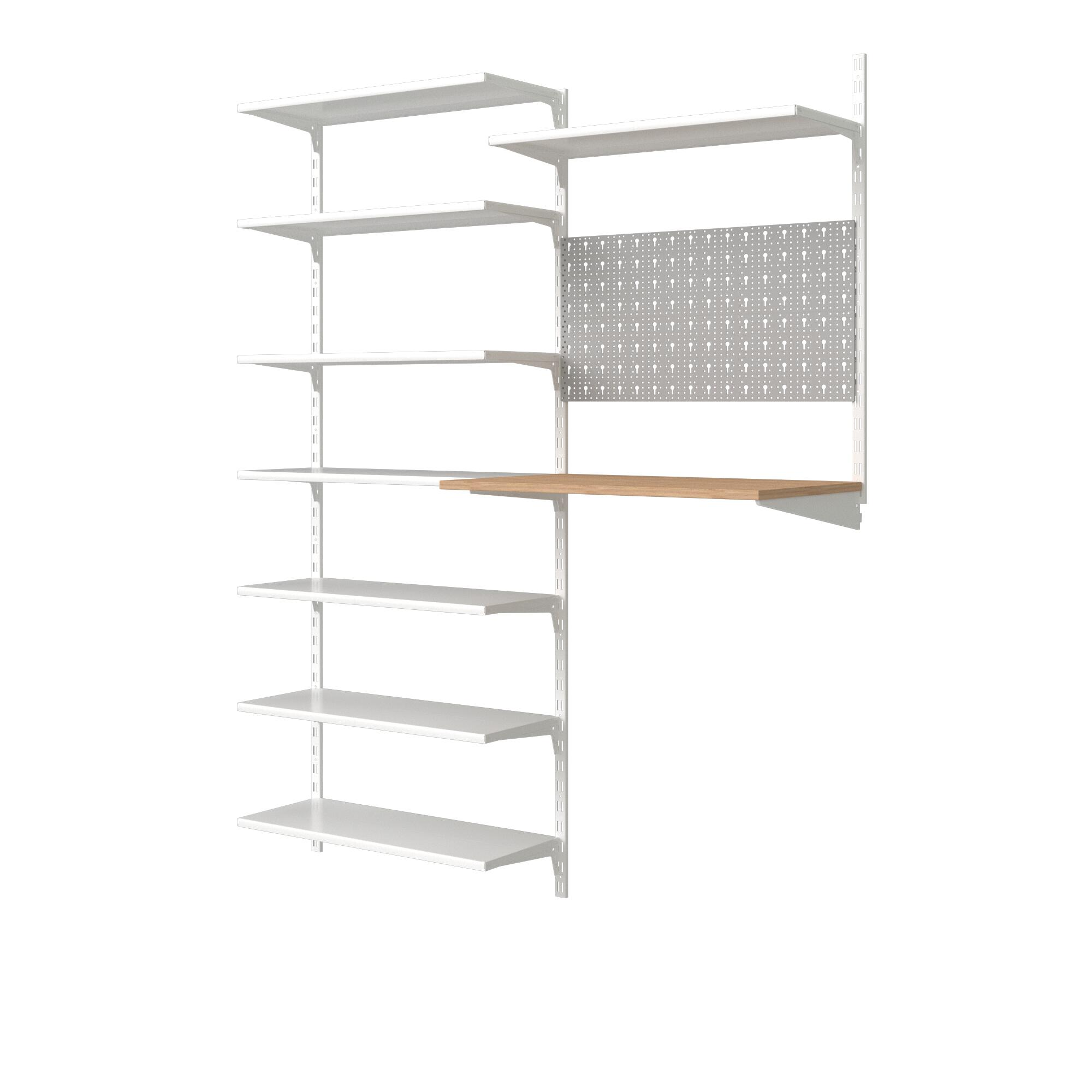 Console simple acier verni, P.30 cm entraxe 50 mm - 5