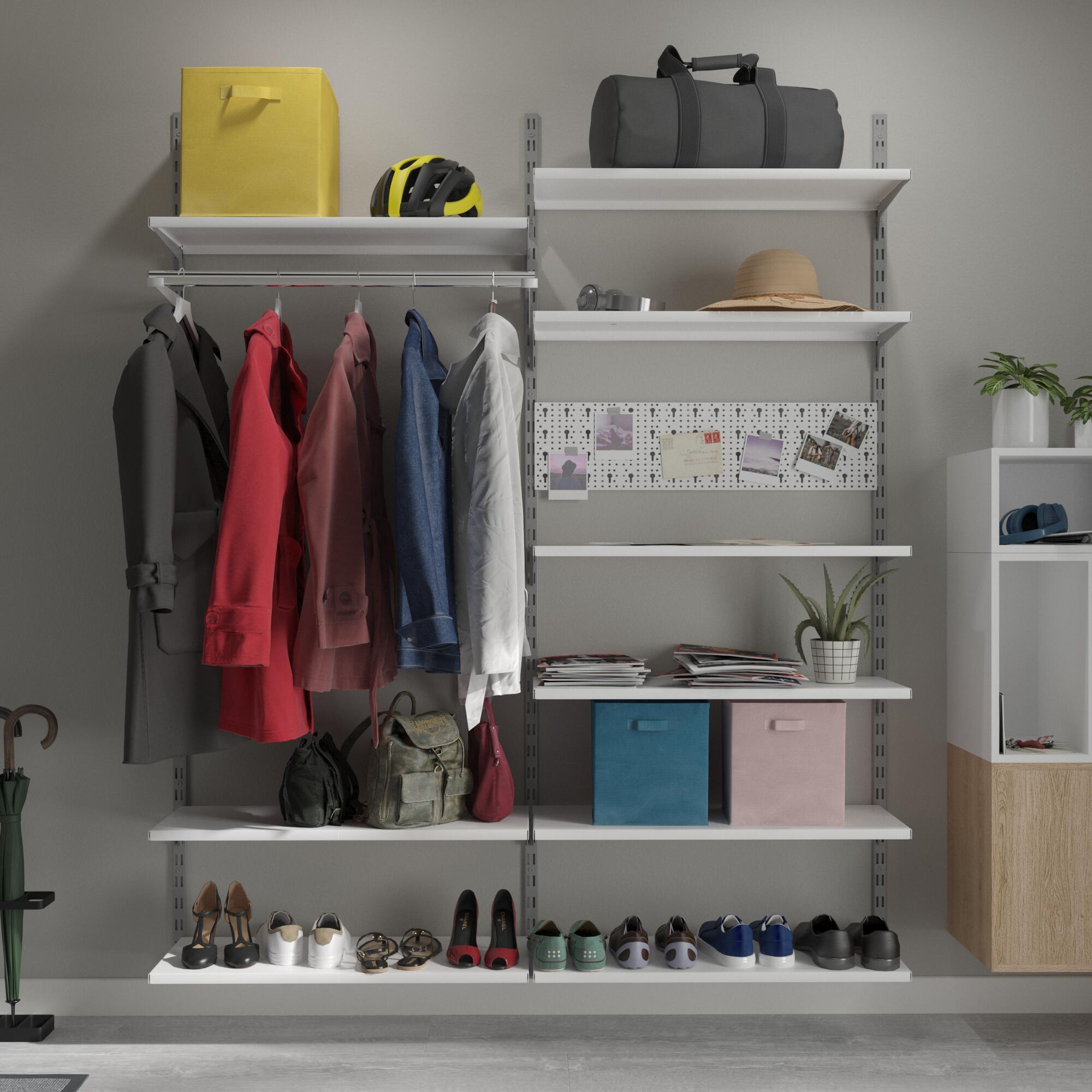 Barre de penderie Acier l.80 x P.20 x Ep.1 cm - 3