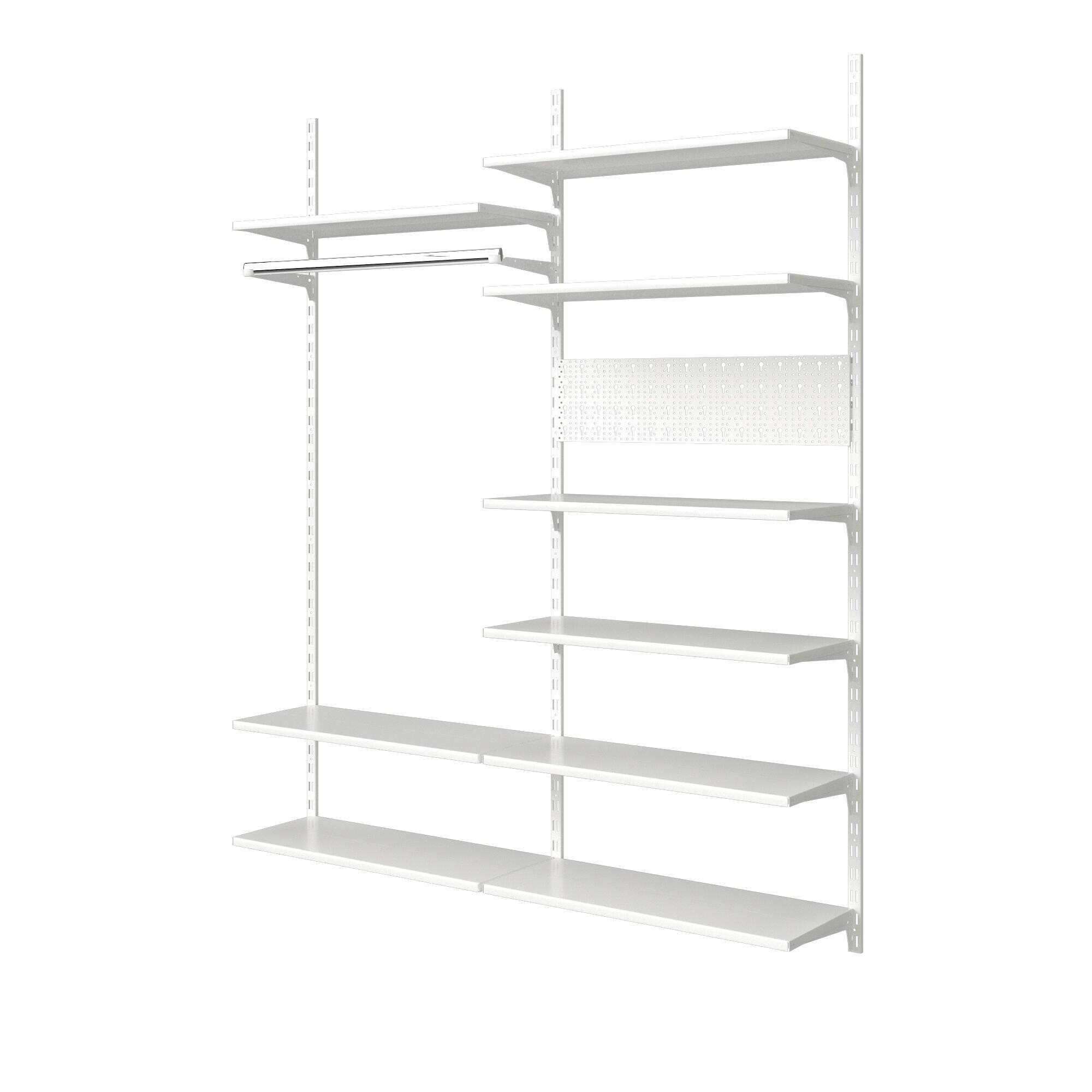 Console simple acier verni, P.30 cm entraxe 50 mm - 4