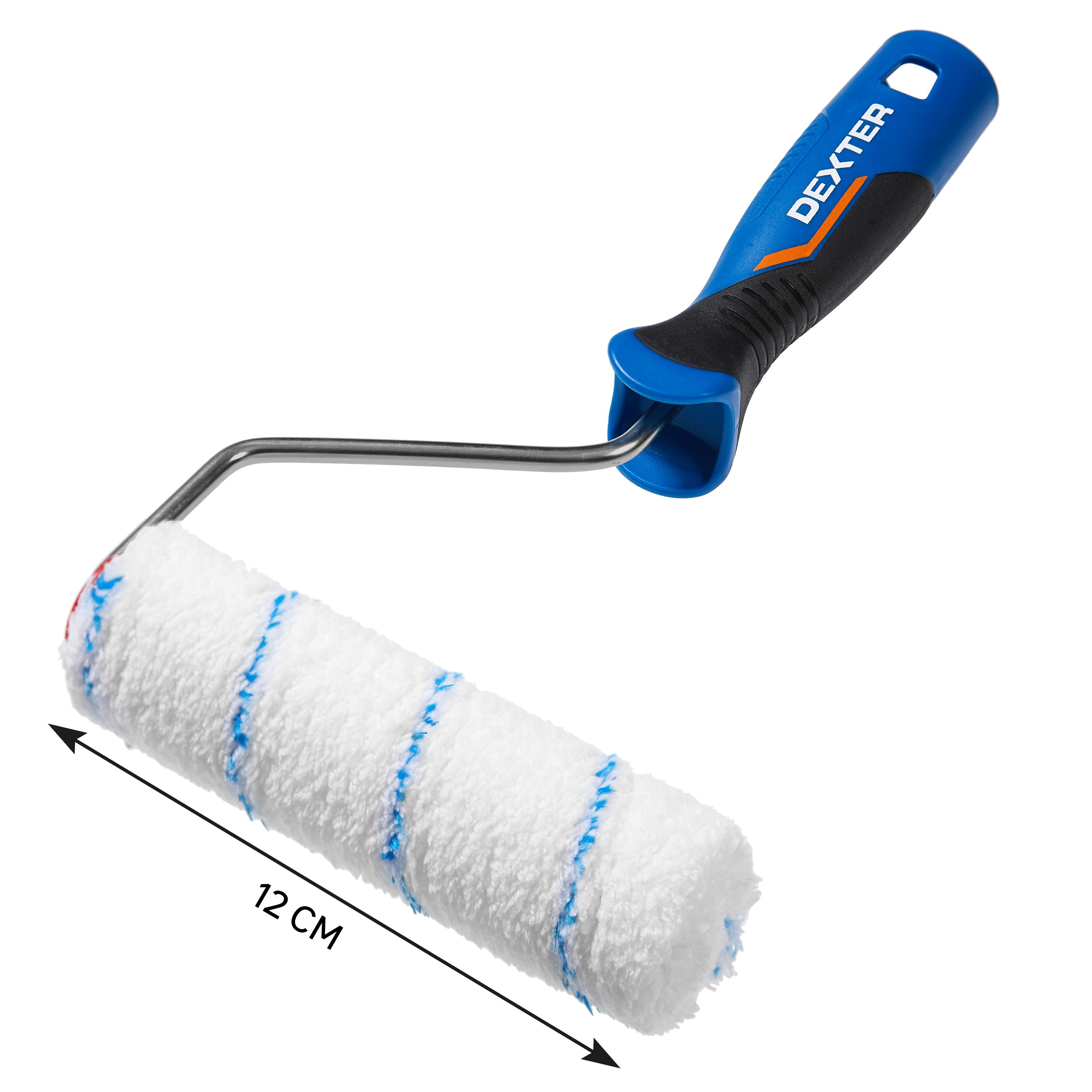 Minirouleau toute peinture pour mur lisse, DEXTER, l.120 mm - 2
