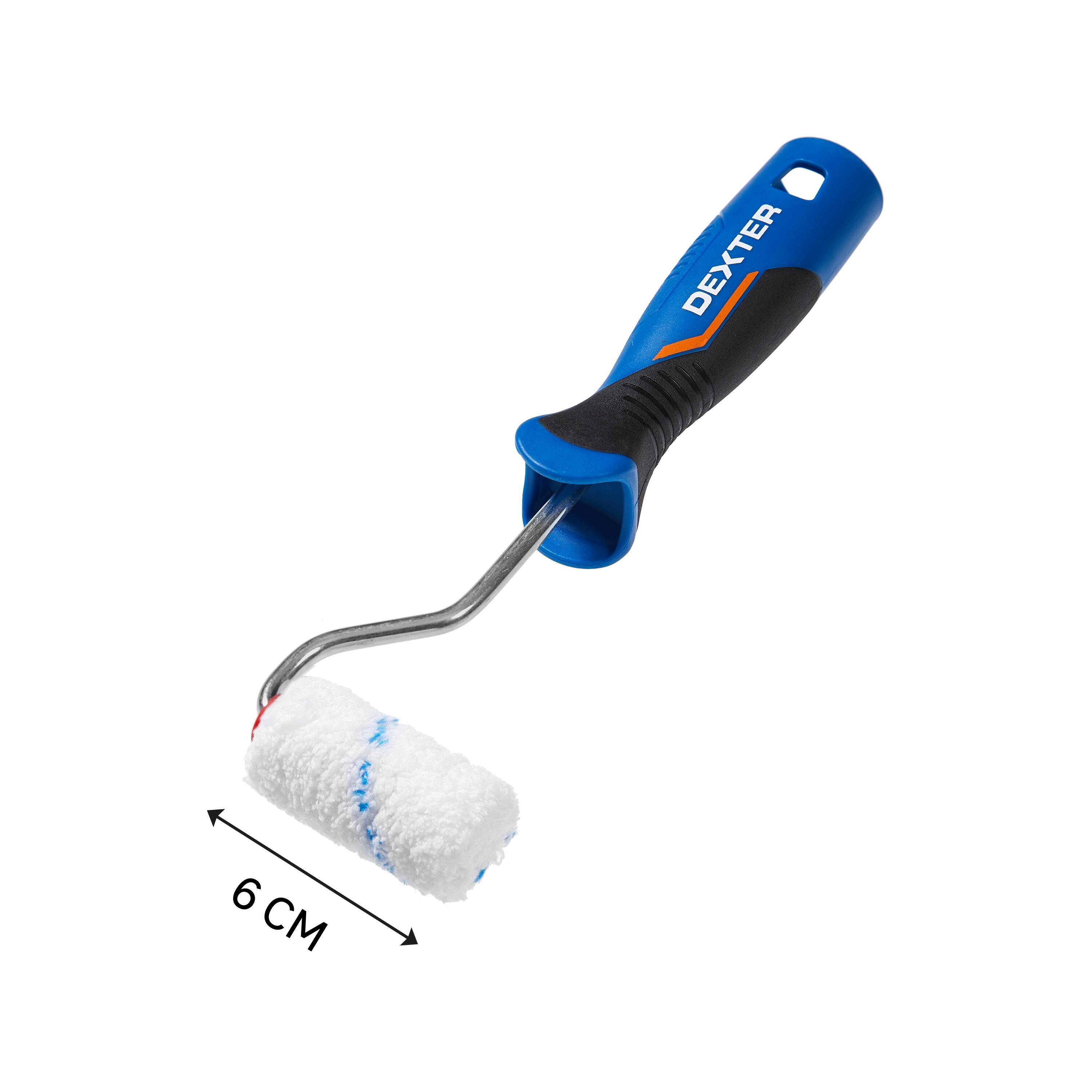 Minirouleau toute peinture pour mur lisse, DEXTER, l.60 mm - 2