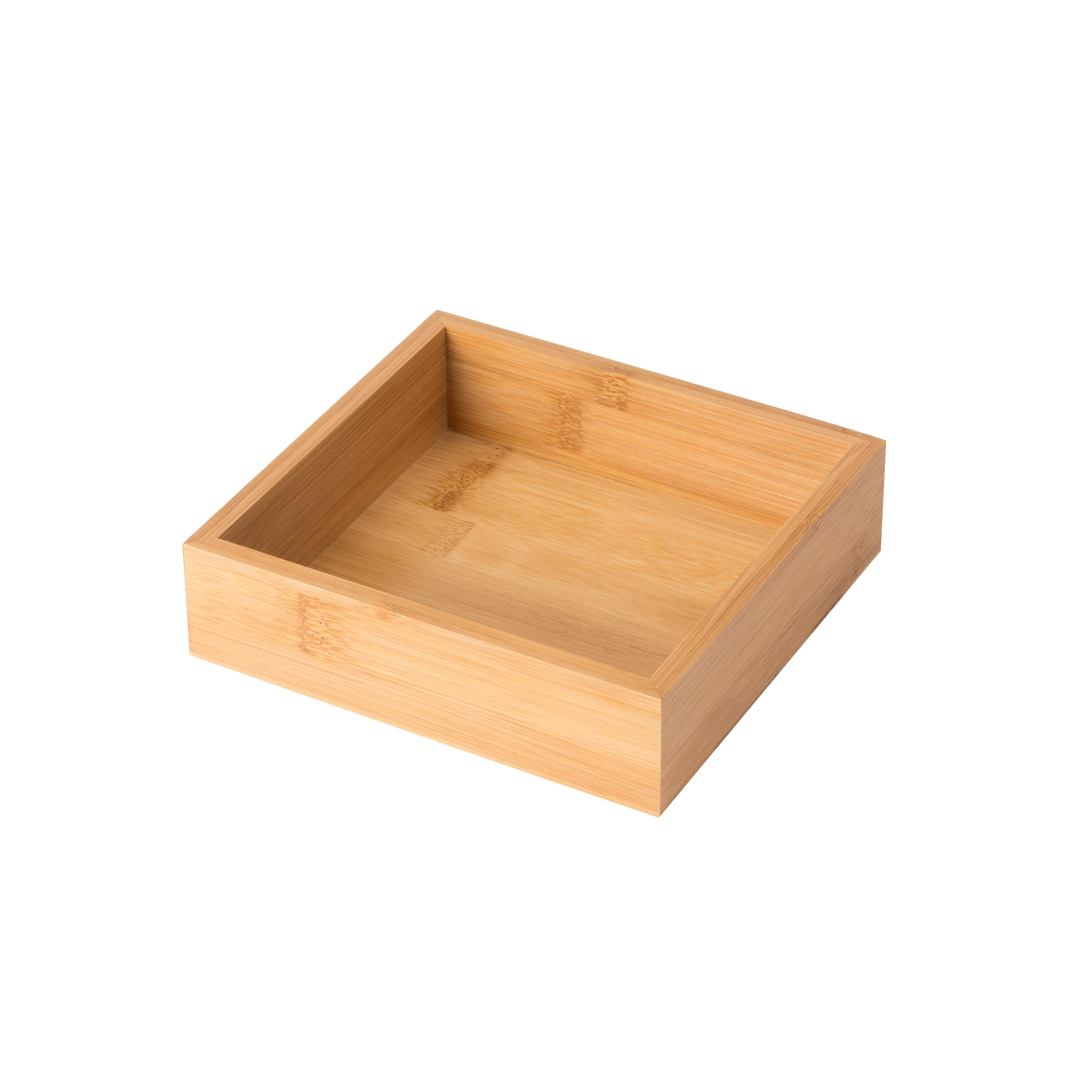 Organizer per bagno Sensea natural, 4 pezzi L 16.3 x H 4.5 cm - 8