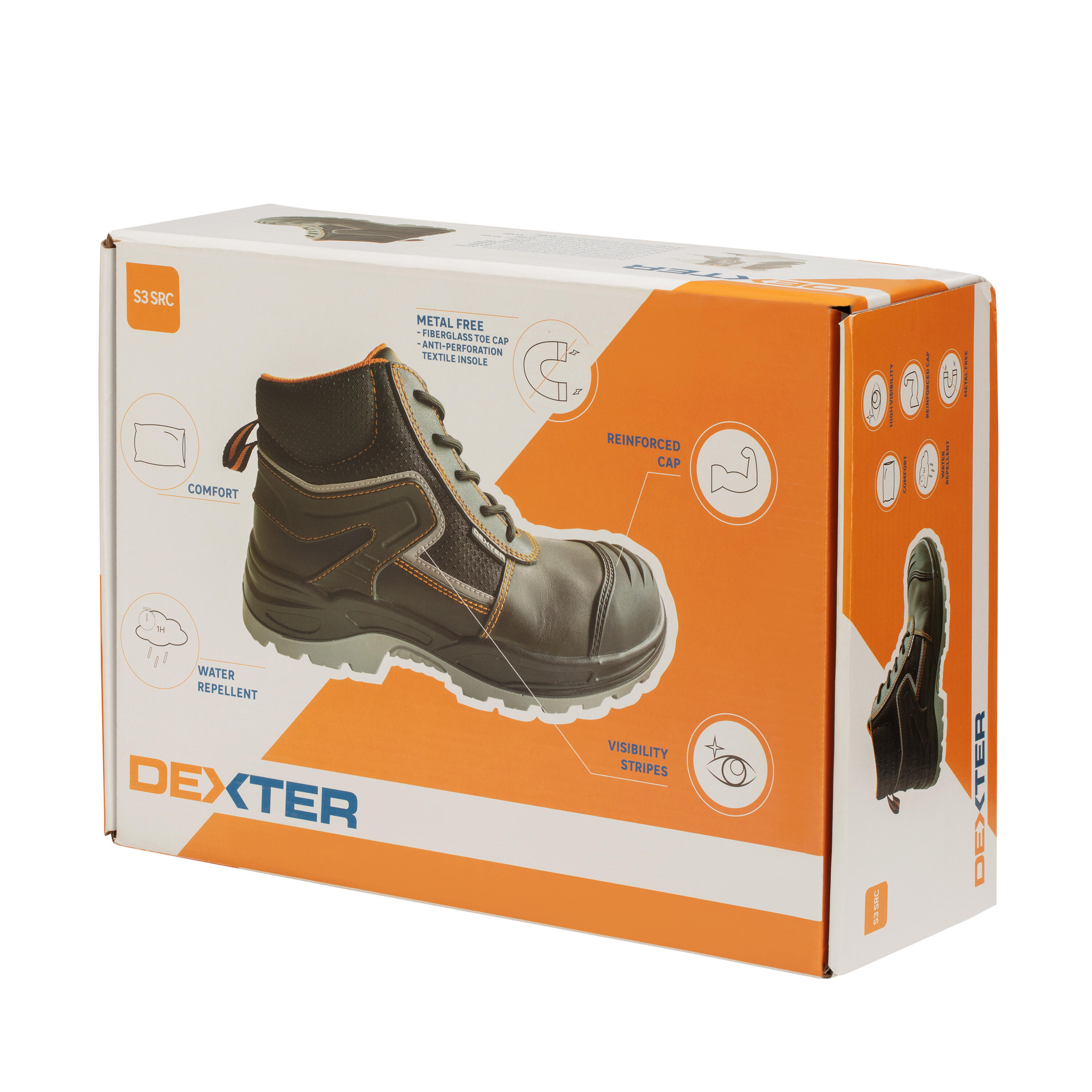 Chaussures de sécurité hautes DEXTER S3 T43 - 10