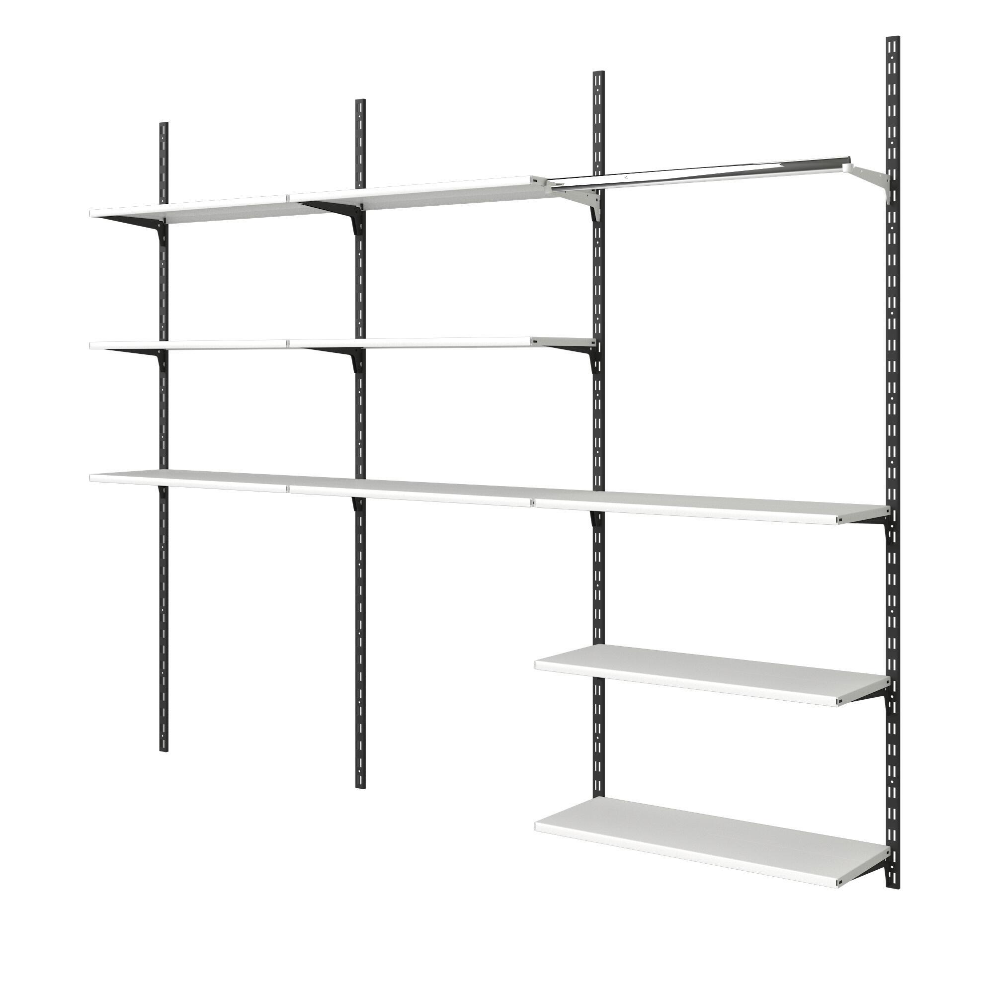 Staffa L 27.5 x P 35 x H 3.6 cm Ø 260 mm bianco - 12