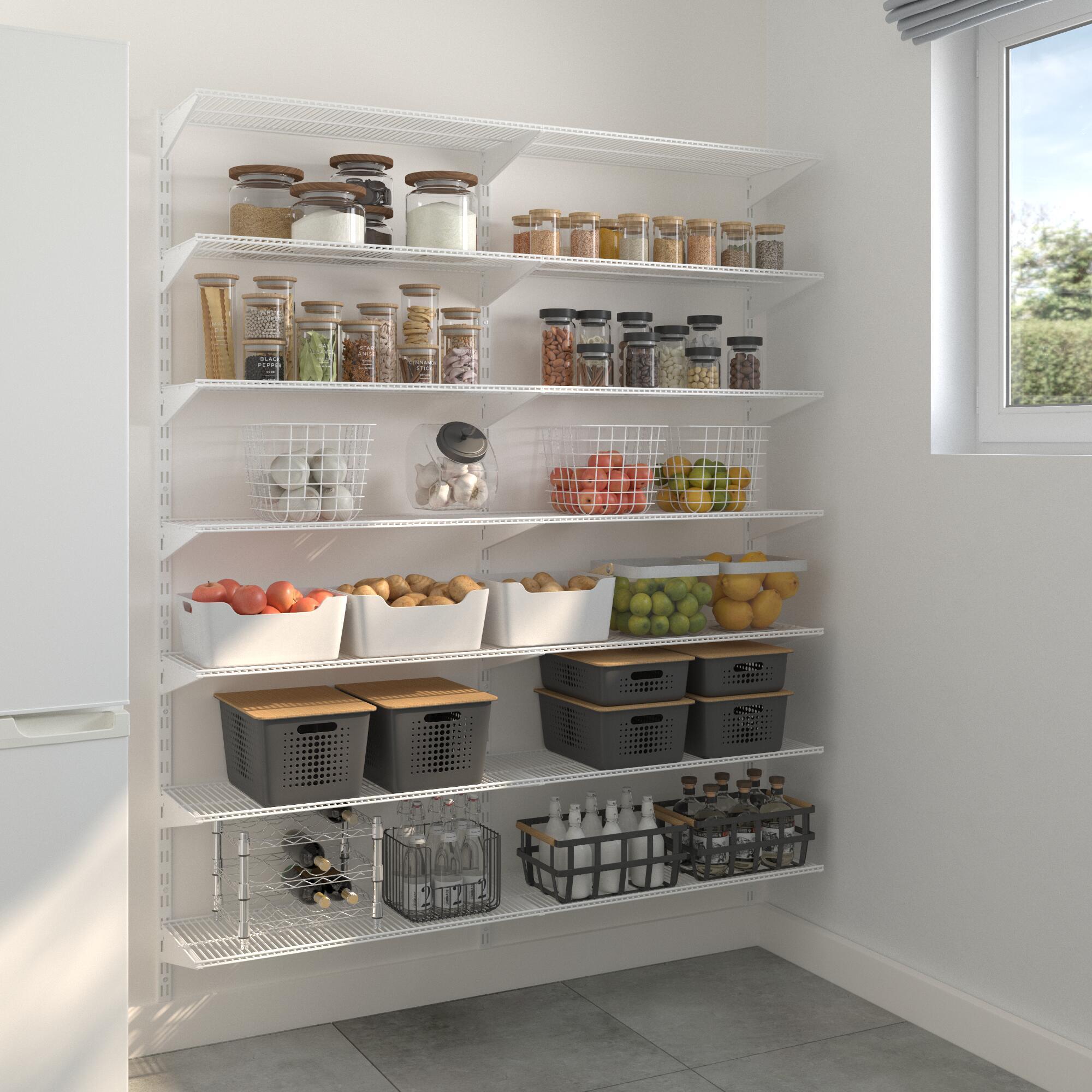 Crémaillère double acier, H.200 cm entraxe 50 mm - 11