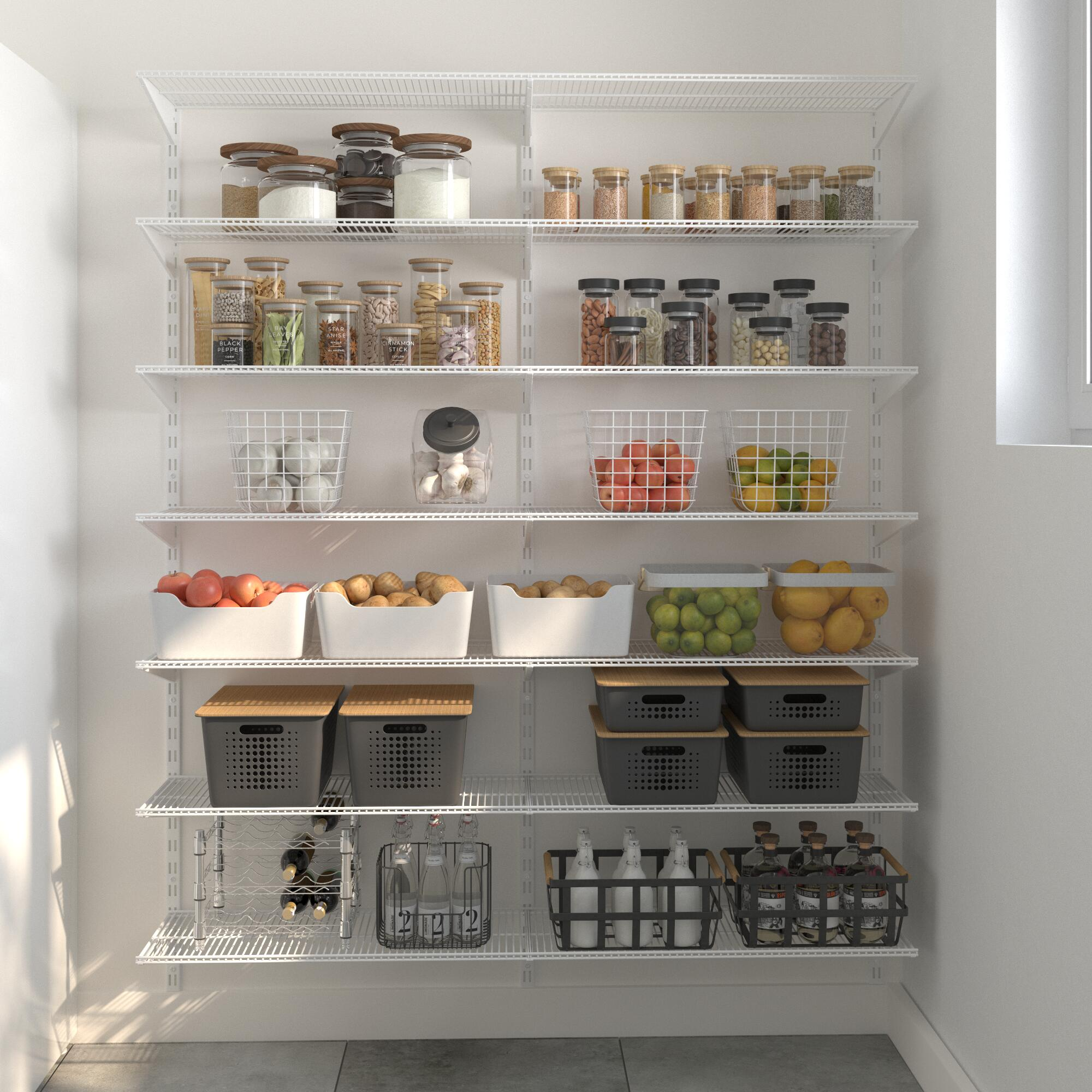 Composition Consoles/Crémaillères SPACEO Buanderie Leroy Merlin