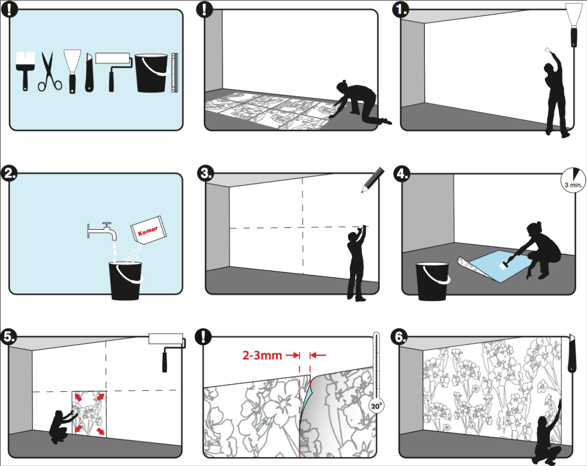 Fotomurale KOMAR Stone wall, multicolor 368X254 cm - 4