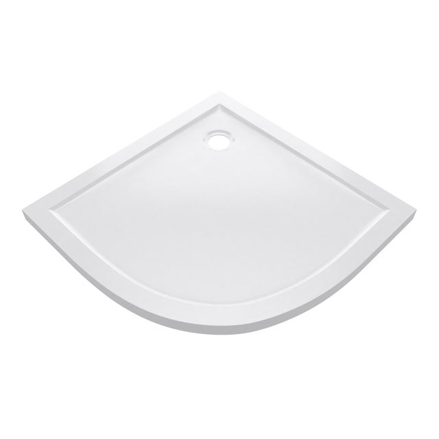 Receveur de douche L.90 x l.90 cm Ep.4 cm acrylique blanc - AURLANE Angle