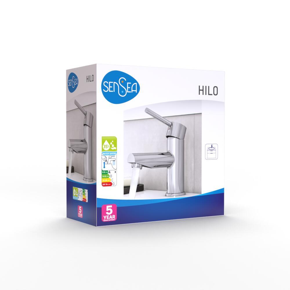 Mitigeur de lavabo chrome M, Hilo, SENSEA - 13