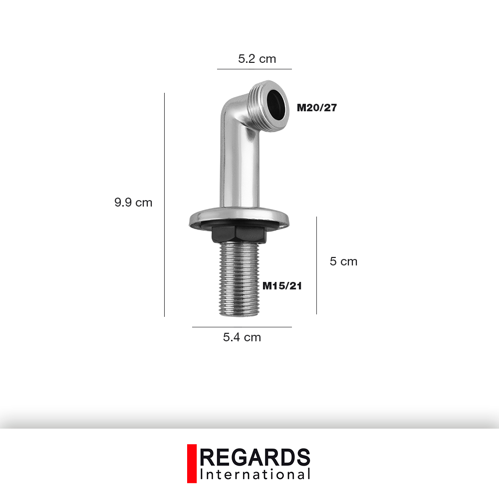 2 colonnettes Inizio gris mâle / mâle 15 x 21/20 x 27 mm, REGARDS INTERNATIONAL - 4