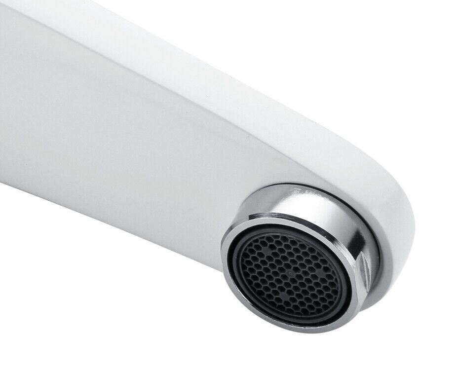 Mitigeur de lavabo blanc S, Natu, SENSEA Natu S - 5