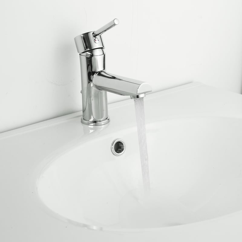 Bateria umywalkowa chrom Hilo Sensea