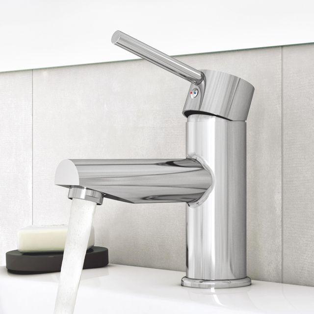 Mitigeur de lavabo chrome M, Hilo, SENSEA