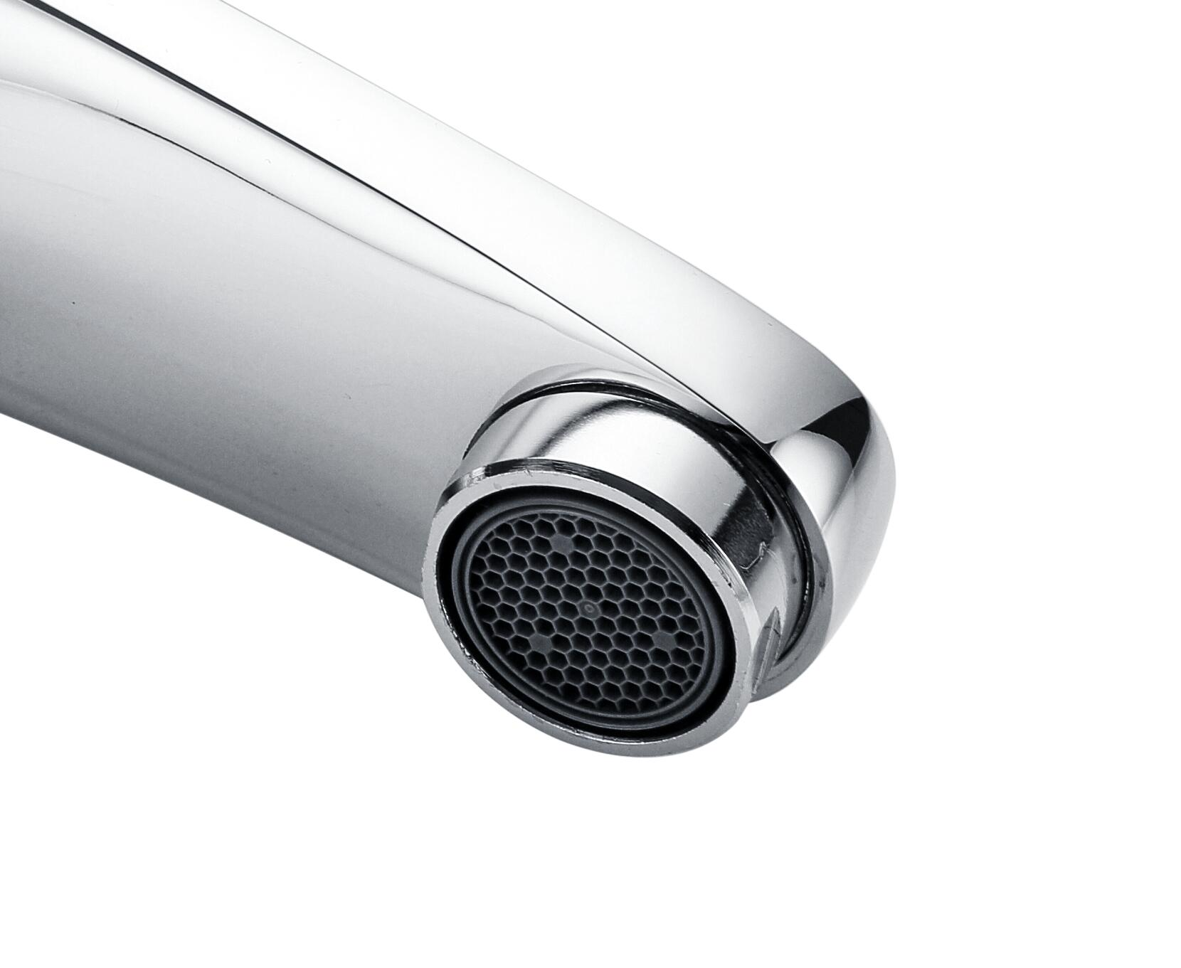 Mitigeur de lavabo chrome S, Natu, SENSEA - 4