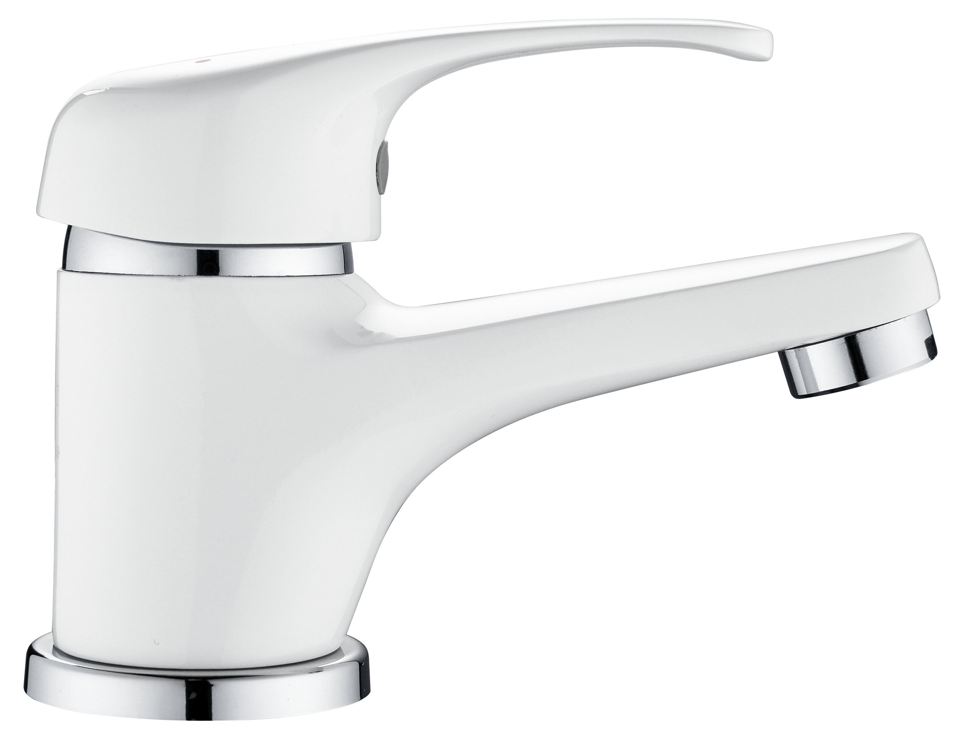 Mitigeur de lavabo blanc S, Natu, SENSEA Natu S - 3