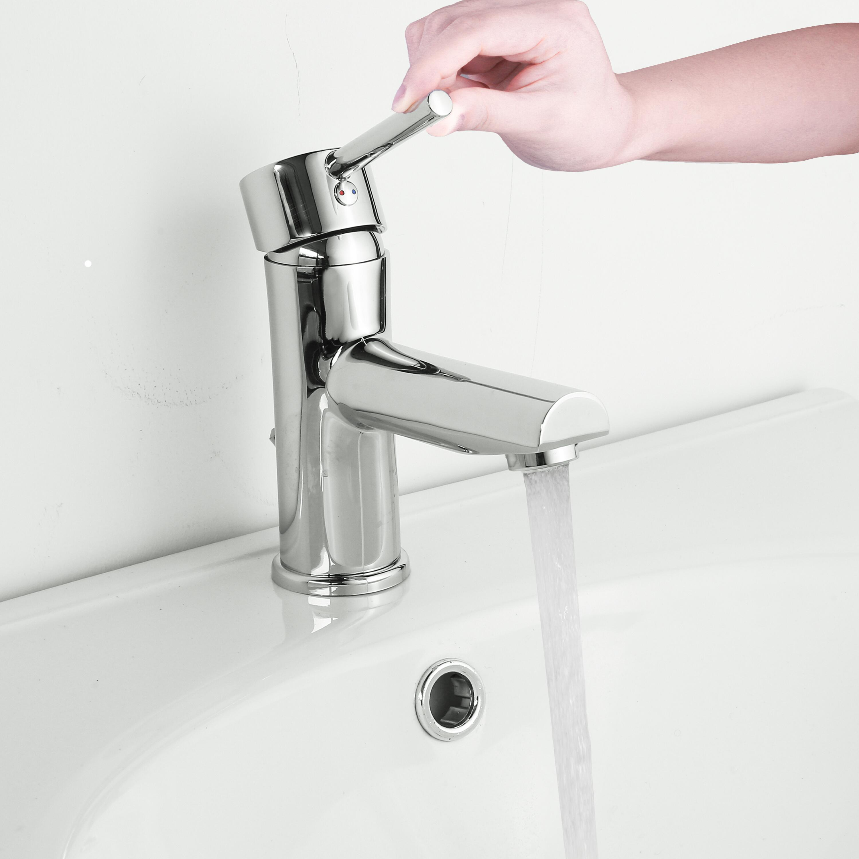 Mitigeur de lavabo chrome M, Hilo, SENSEA - 3