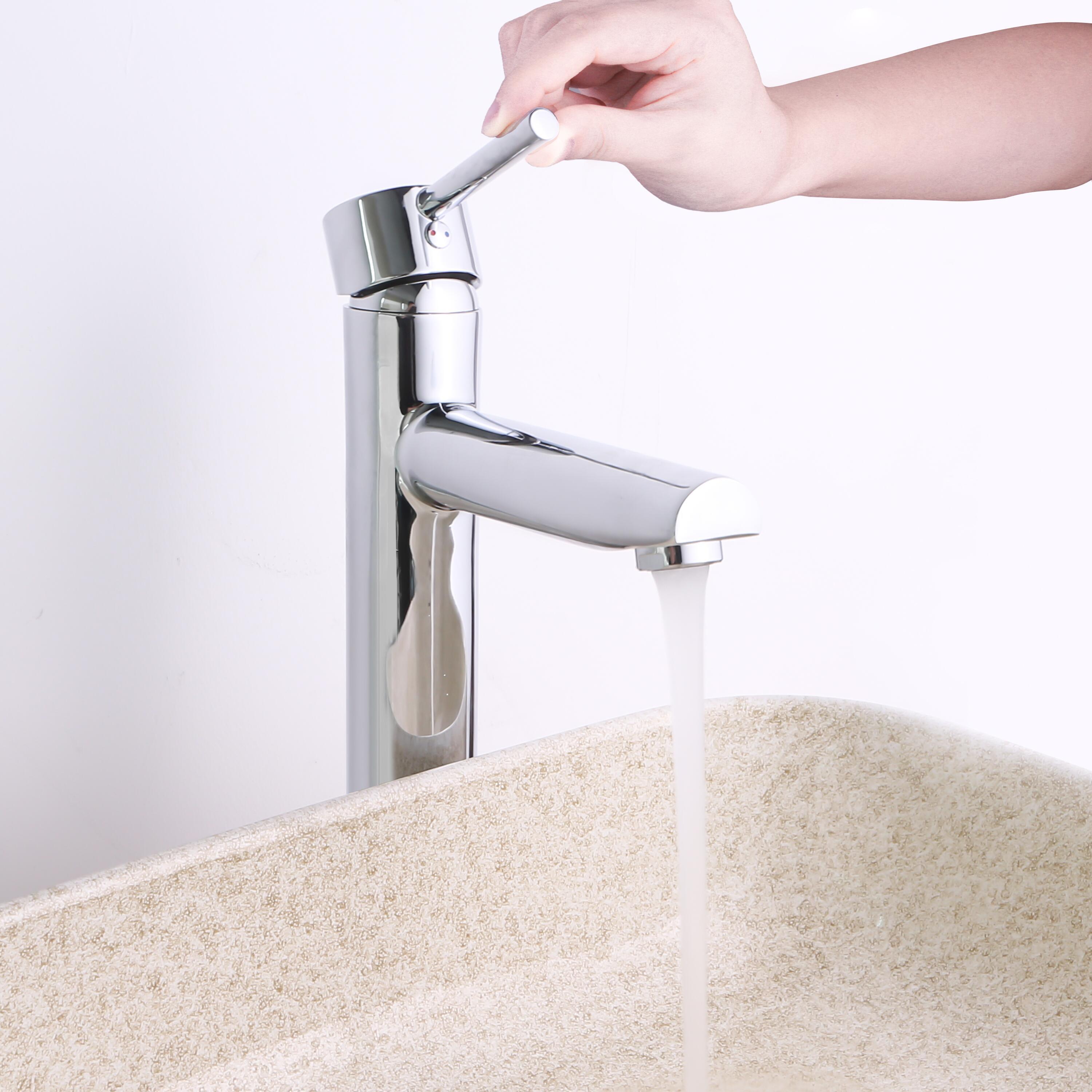 Mitigeur de lavabo chrome XL, Hilo, SENSEA - 3