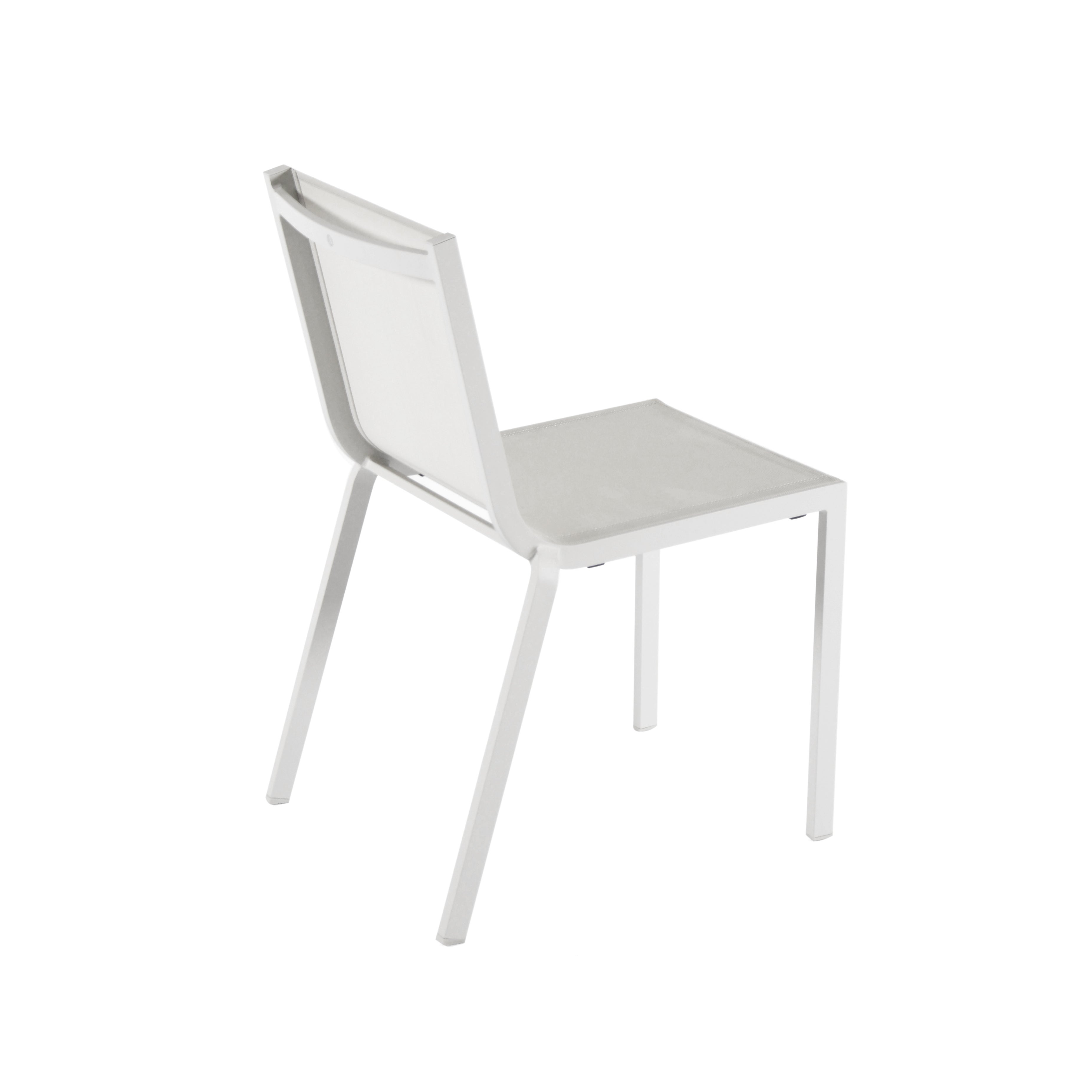 Chaise en aluminium Paradise gris clair - 3