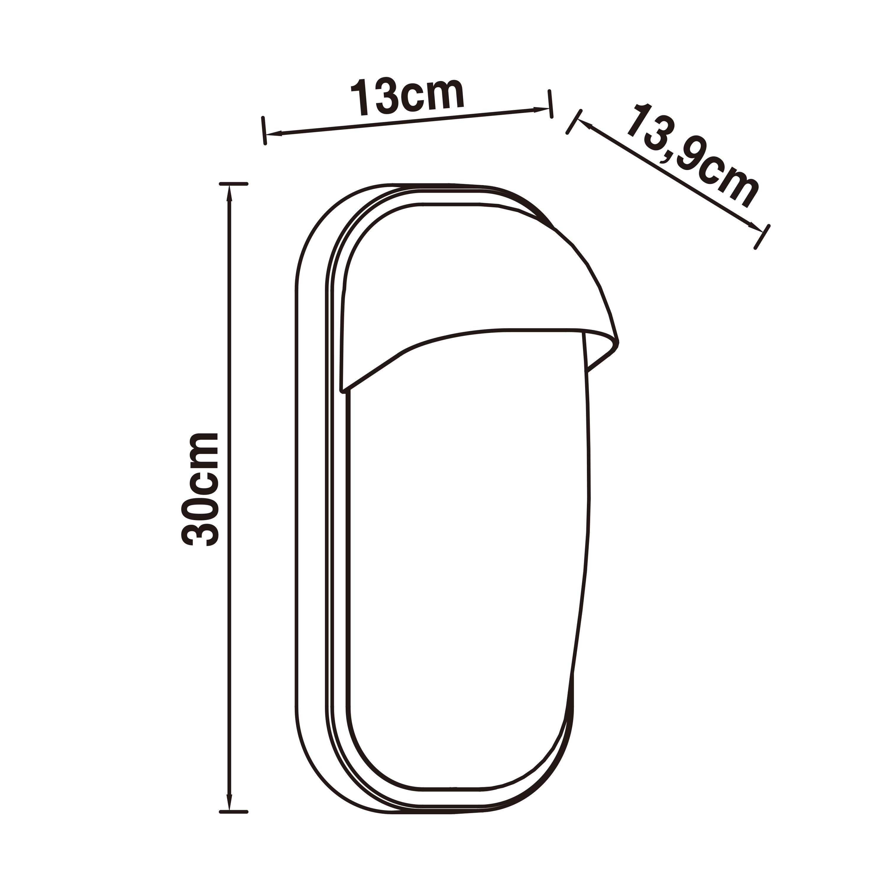 Applique moderno da esterno Pekko nero IP44 1X E27 INSPIRE - 10