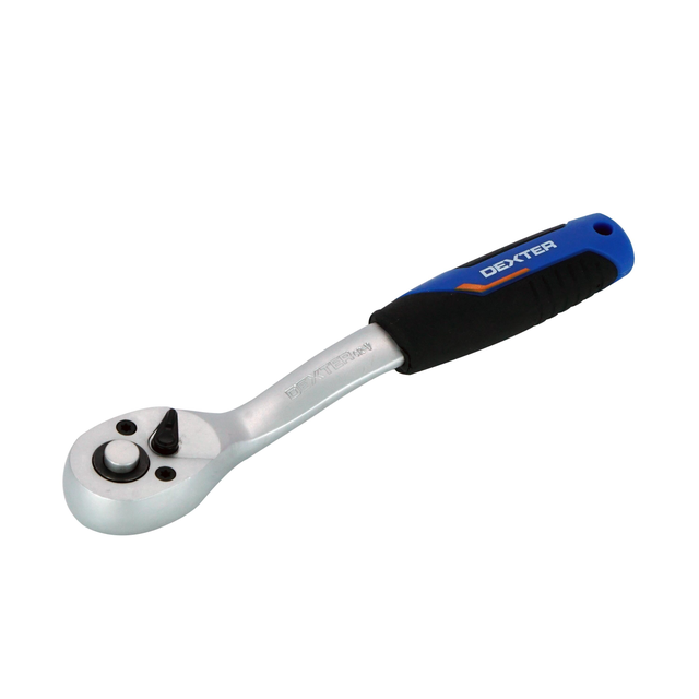 Cliquet 1/4 en chrome vanadium DEXTER, Diam.6.35 mm