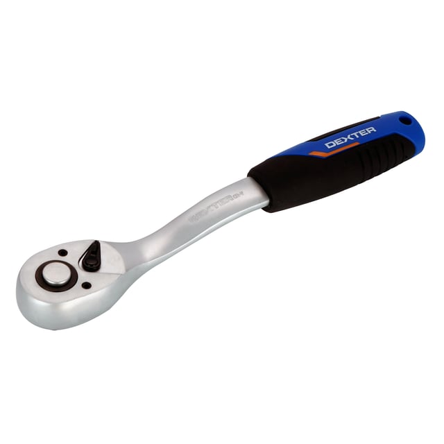 Cliquet 1/2 en chrome vanadium DEXTER, Diam.12.7 mm