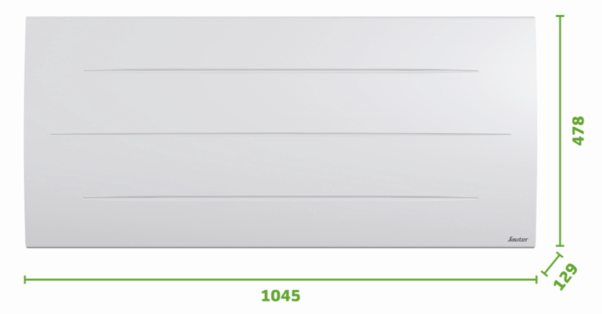 Radiateur électrique à inertie sèche 2000 W SAUTER Sibayak - 10