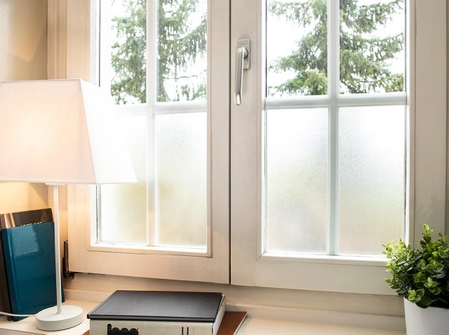 Adhésif pour vitre film anti-regards adhésif, milky, 2 m x 0.675 m