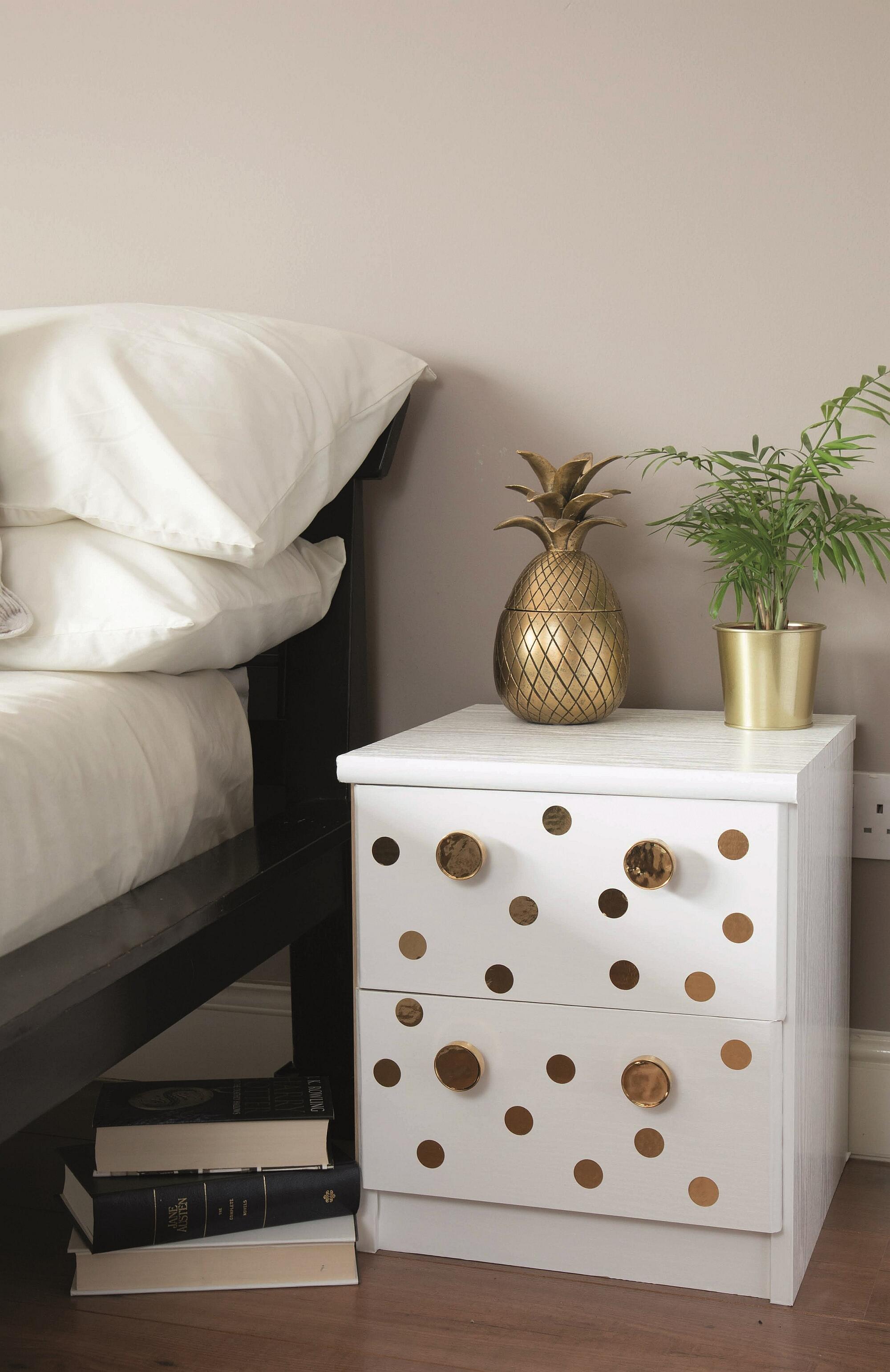 Revêtement adhésif Bois, blanc, 2 m x 0.67 m - 3