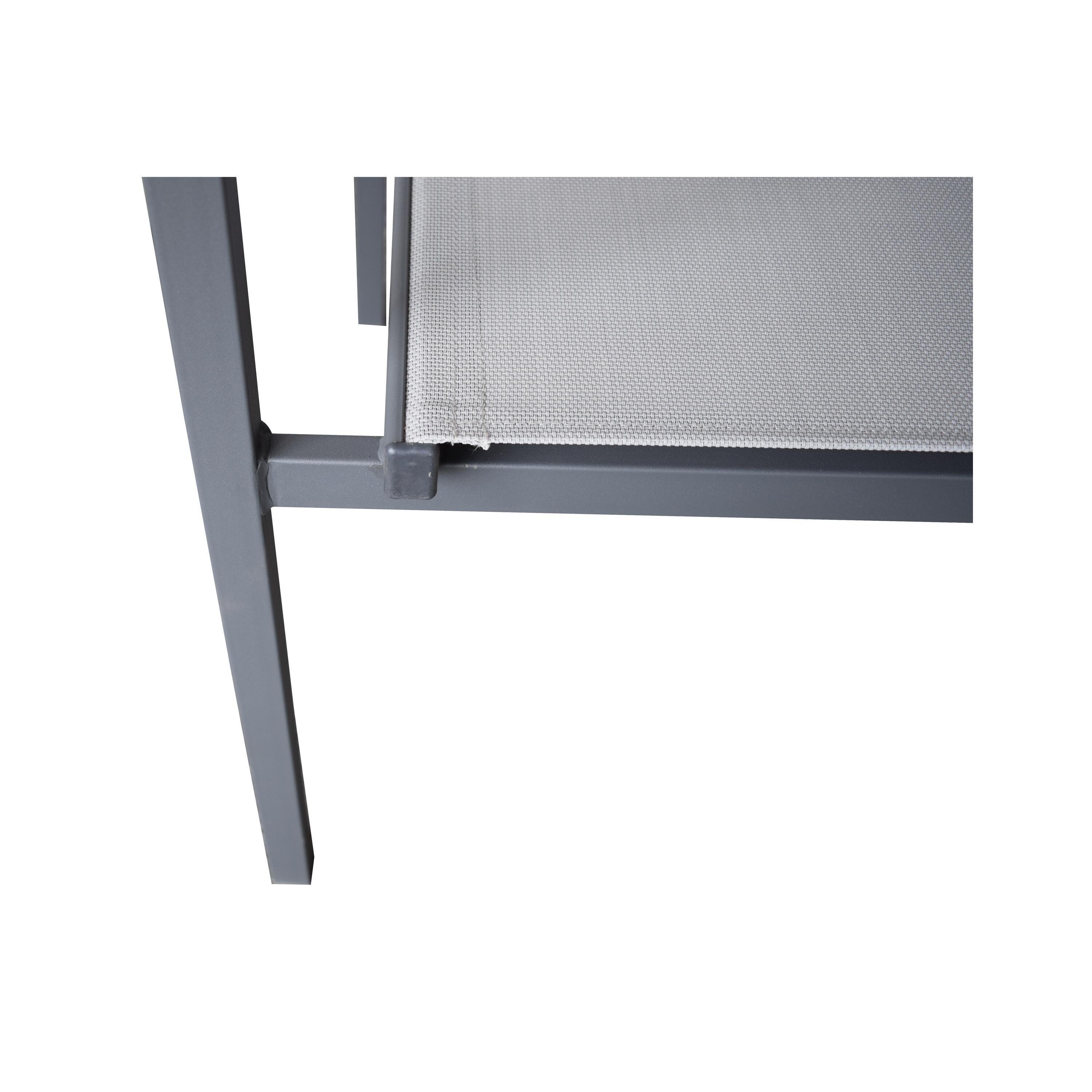 Cadeira de metal BRAÇOS ANTRACITE - 9