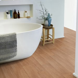Rouleau vinyle bois naturel Intenso beige foncé TARKETT rouleau l.4m
