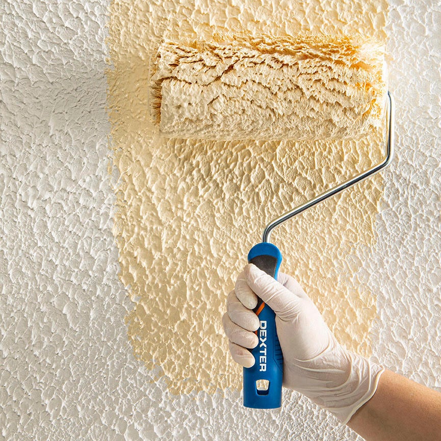 Minirouleau toute peinture pour façade rugueuse, DEXTER, l.120 mm - 3