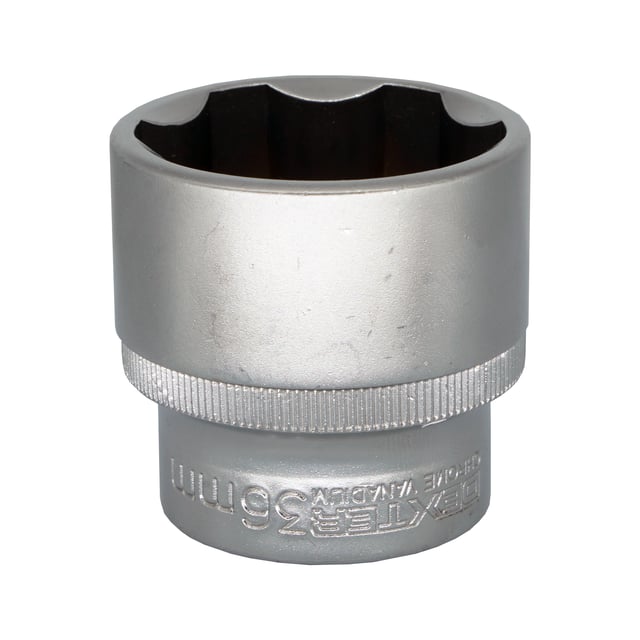 Douille 6 pans 1/2 en chrome vanadium DEXTER, Diam.36 mm