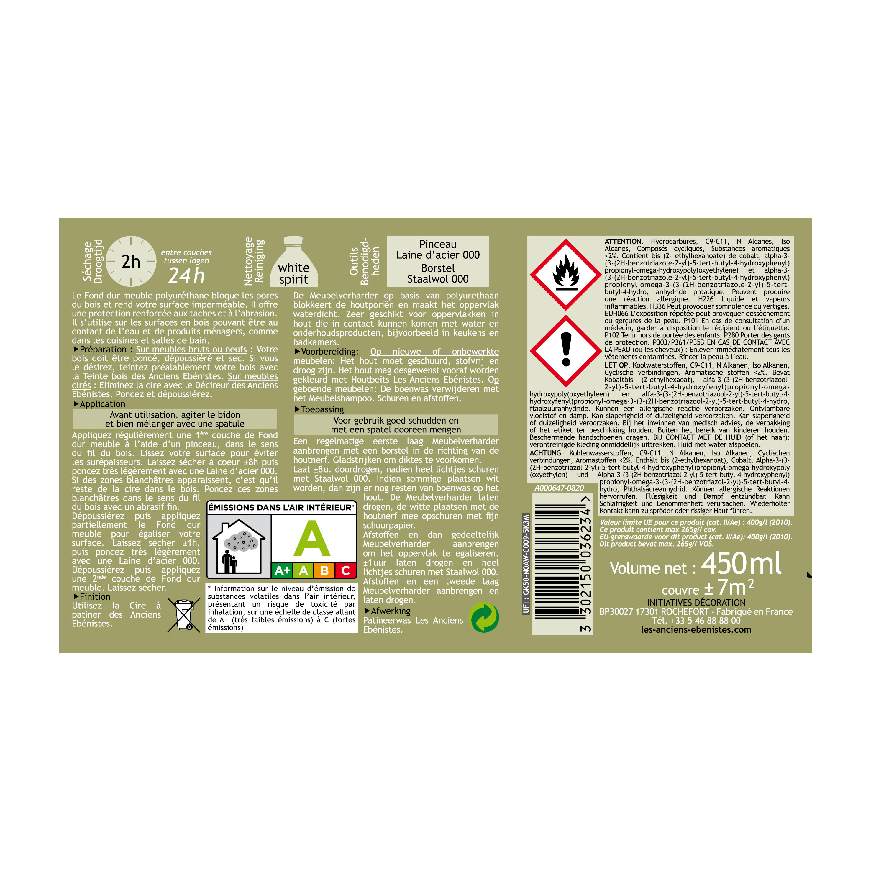 Fondur LES ANCIENS EBENISTES, 0.5 l, incolore - 4