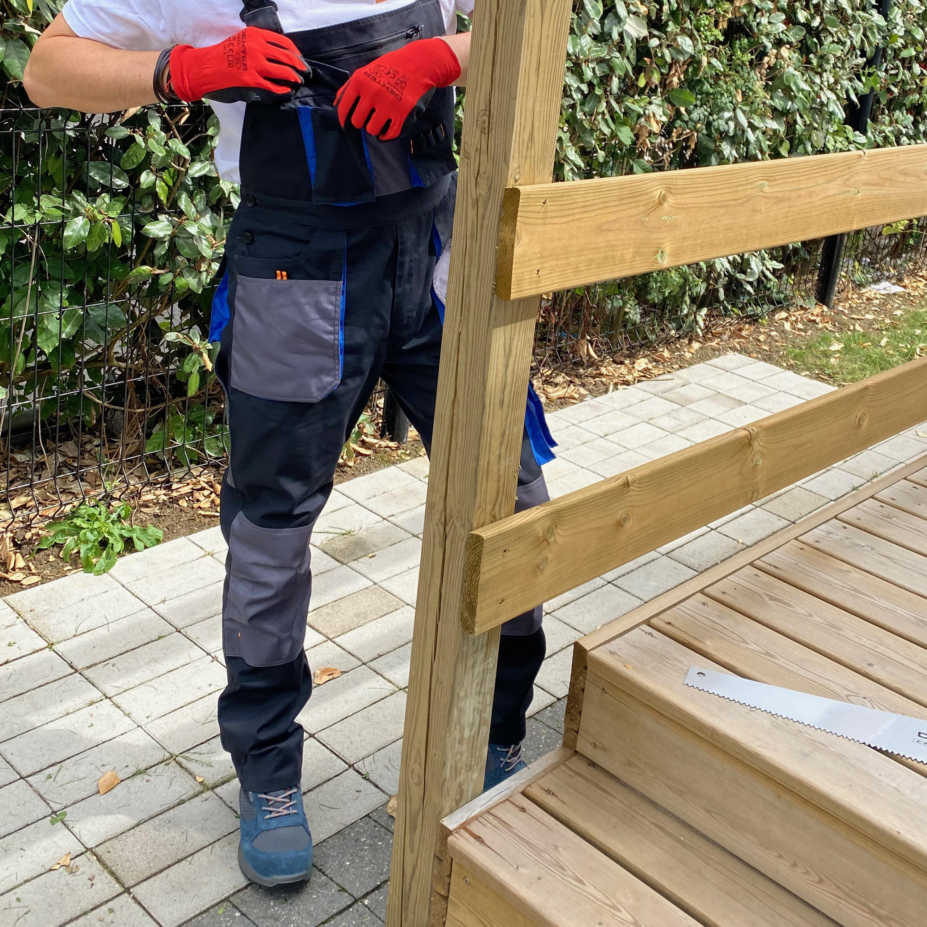 Salopette de travail DEXTER noir / gris taille XXL - 2