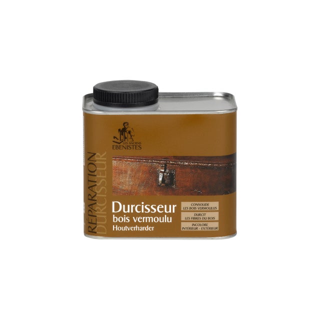 Durcisseur bois vermoulus LES ANCIENS EBENISTES, incolore, 0.5 L