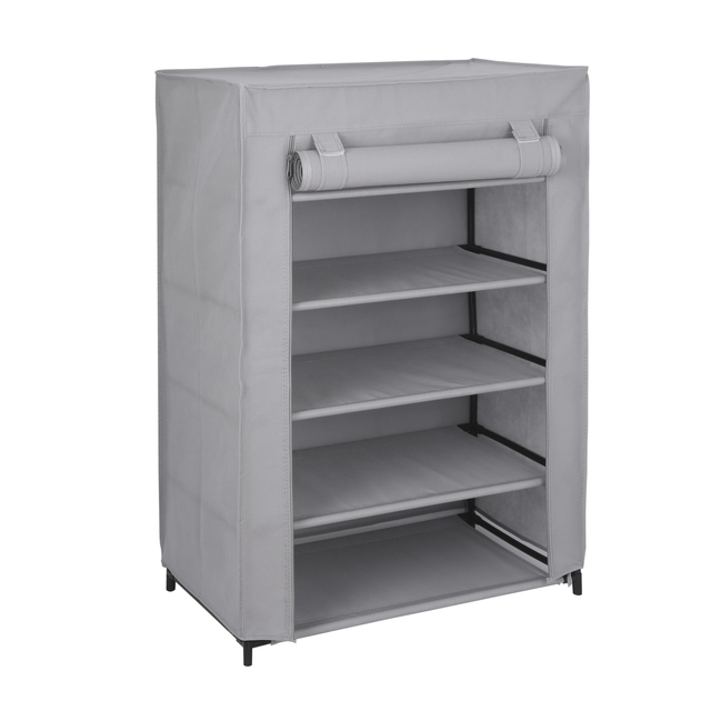 Meuble à chaussures SPACEO gris H.90 x l.60 x P.35 cm