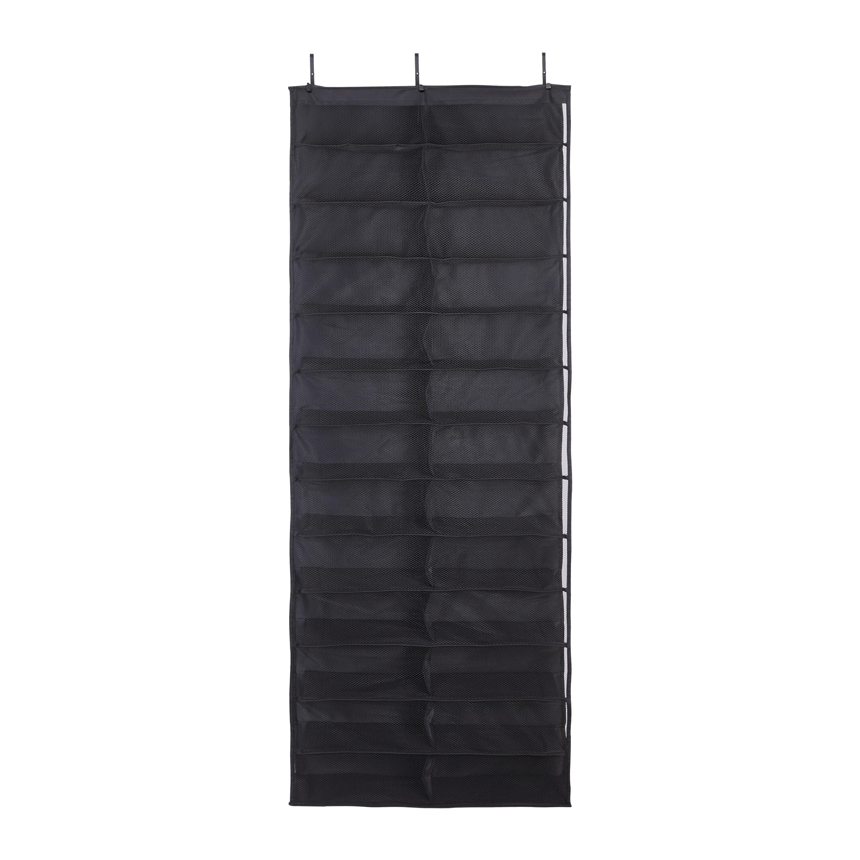 Sapateira para porta SPACEO TEXTIL 152X59X1.6CM PRETO 13 PARES - 9