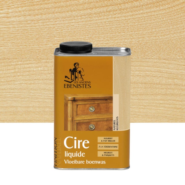 Cire liquide meubles et parquets LES ANCIENS EBENISTES, 1 l, naturel