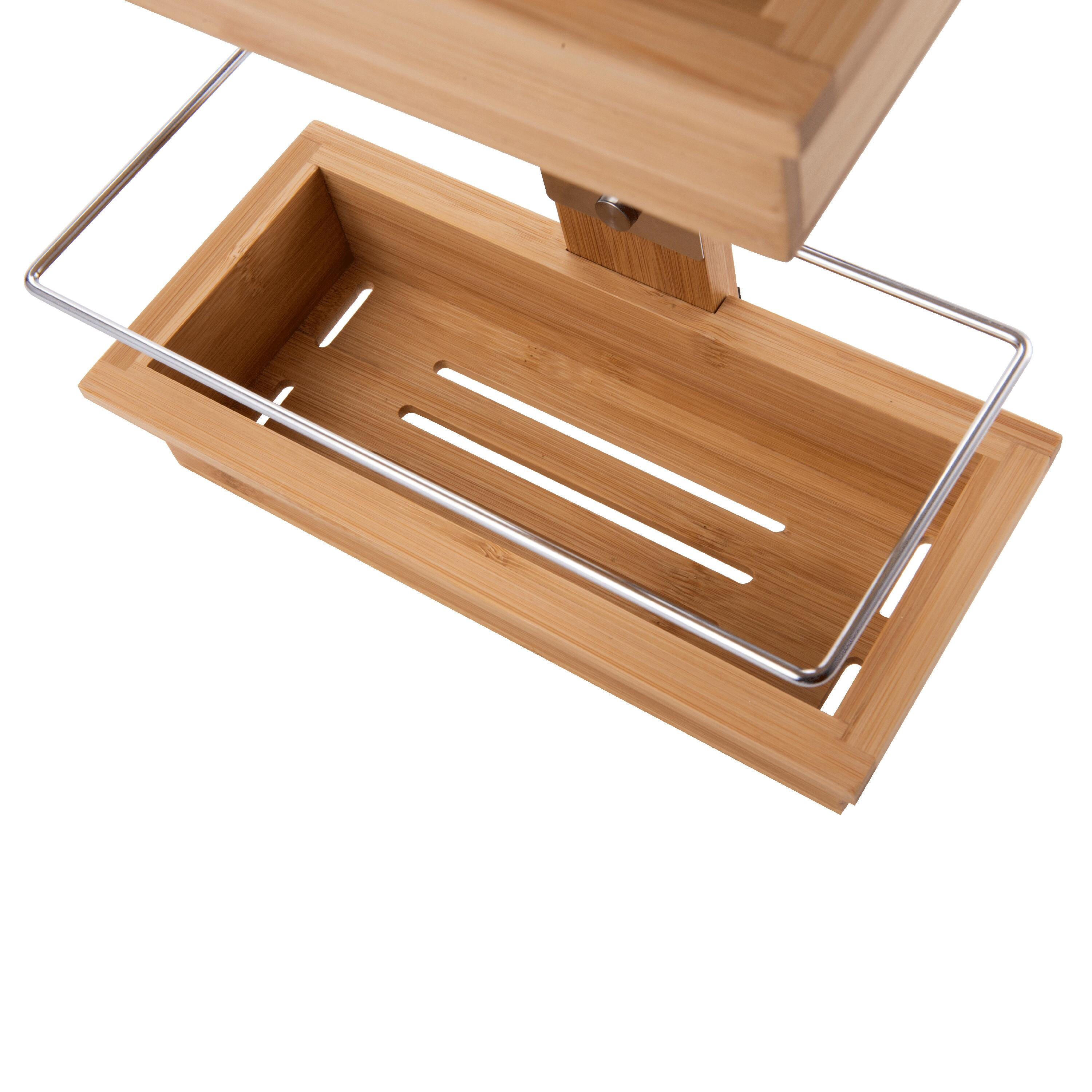 Etagère de douche bambou à suspendre à la paroi de douche SENSEA - 3