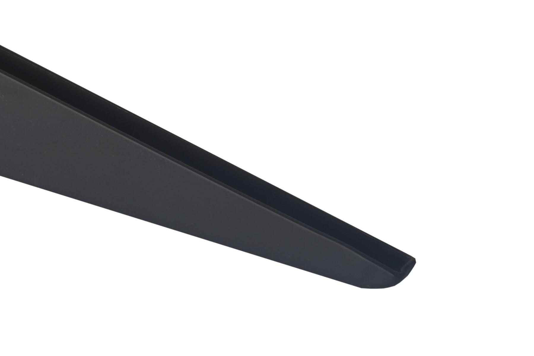 Console double acier verni, P.22 cm entraxe 50 mm - 2