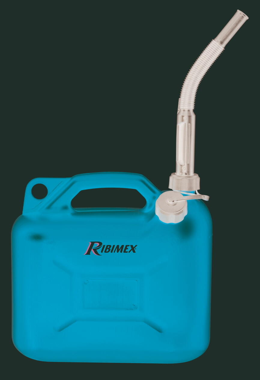 Jerrycan en polyéthylène noir avec bec flexible - 20 L - Brico Dépôt