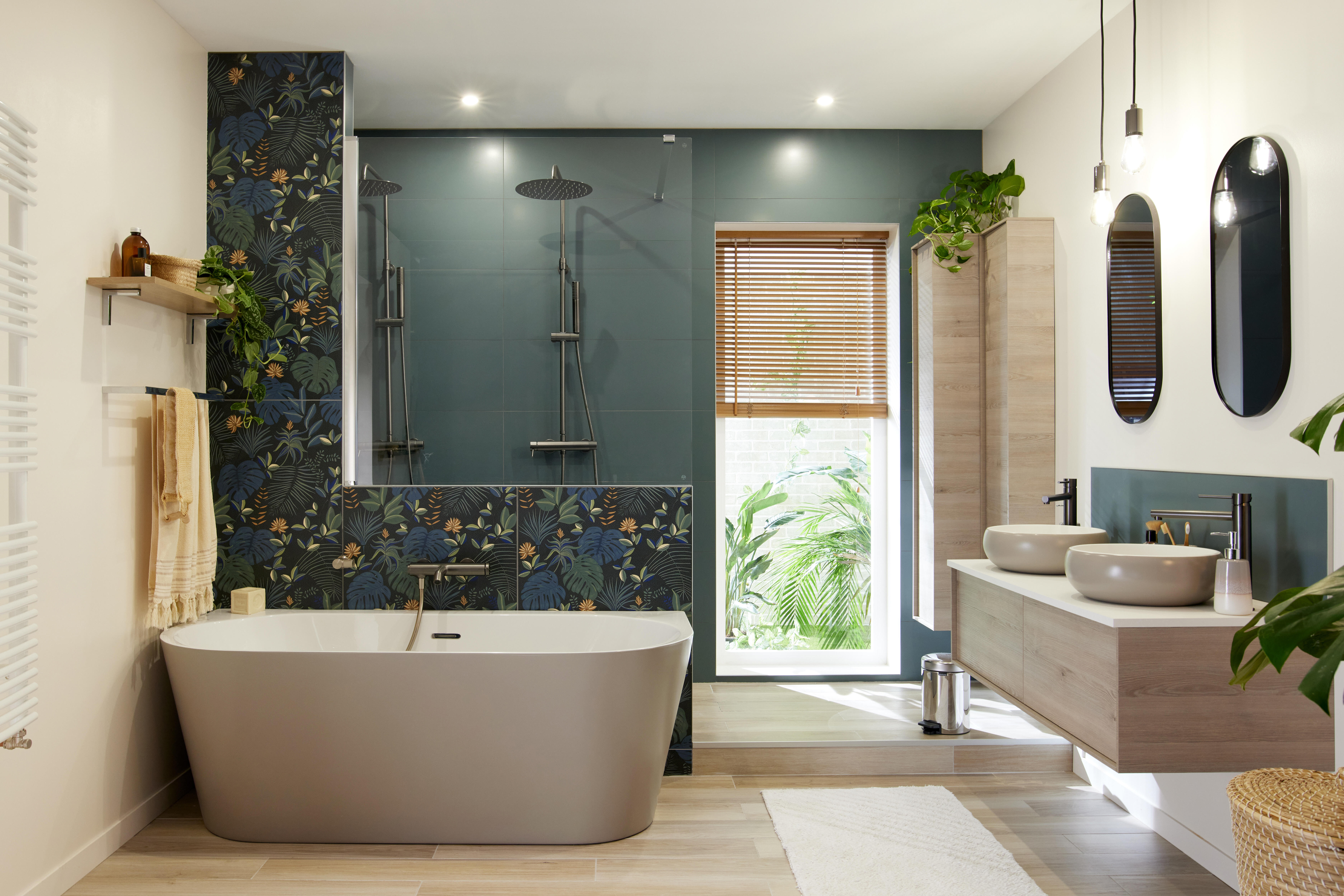 Peinture mur, boiserie blanc satin LUXENS Cuisine et bain 2L - 6