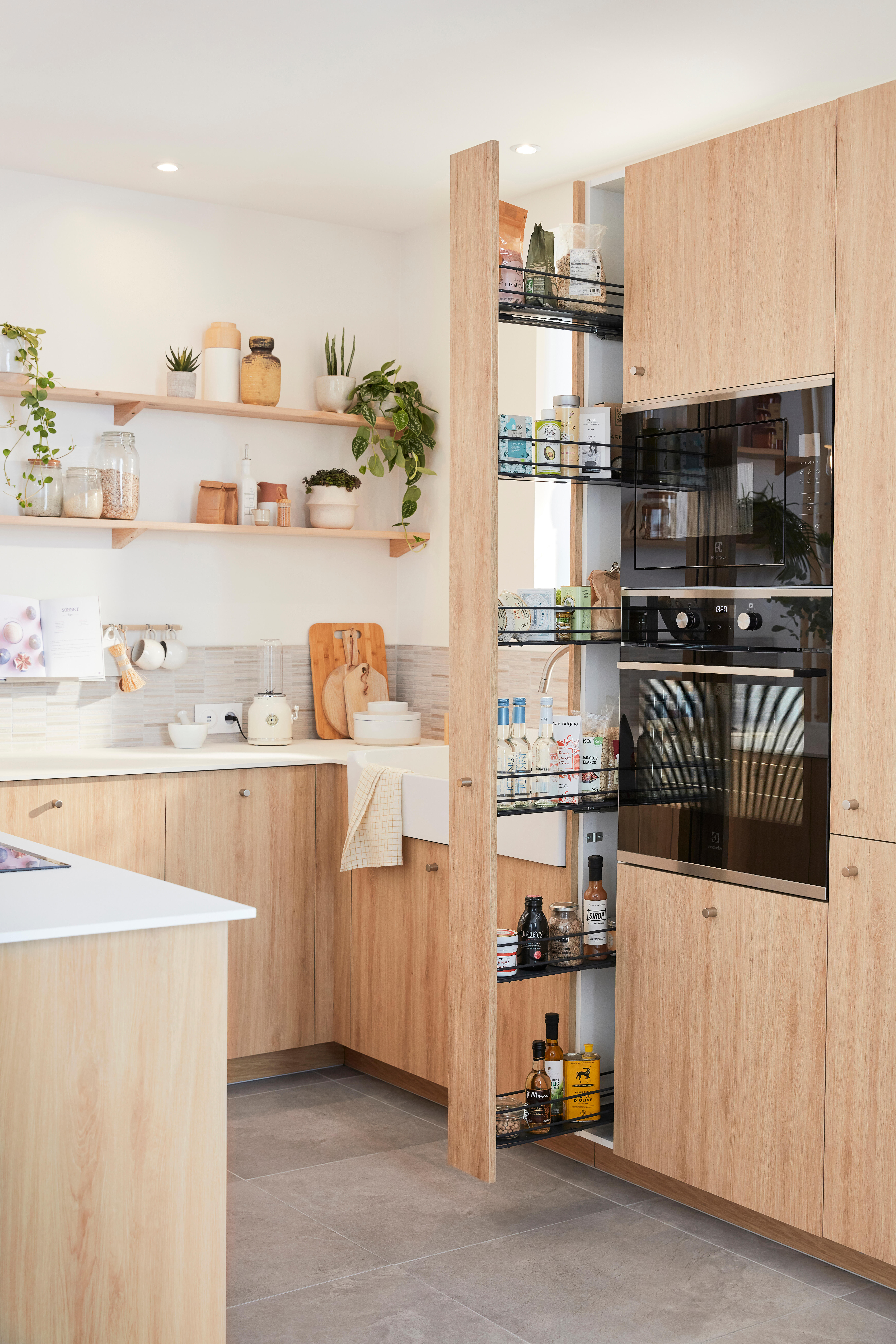 Kit exterior módulo inferior garrafeira m150 cinzento - 14