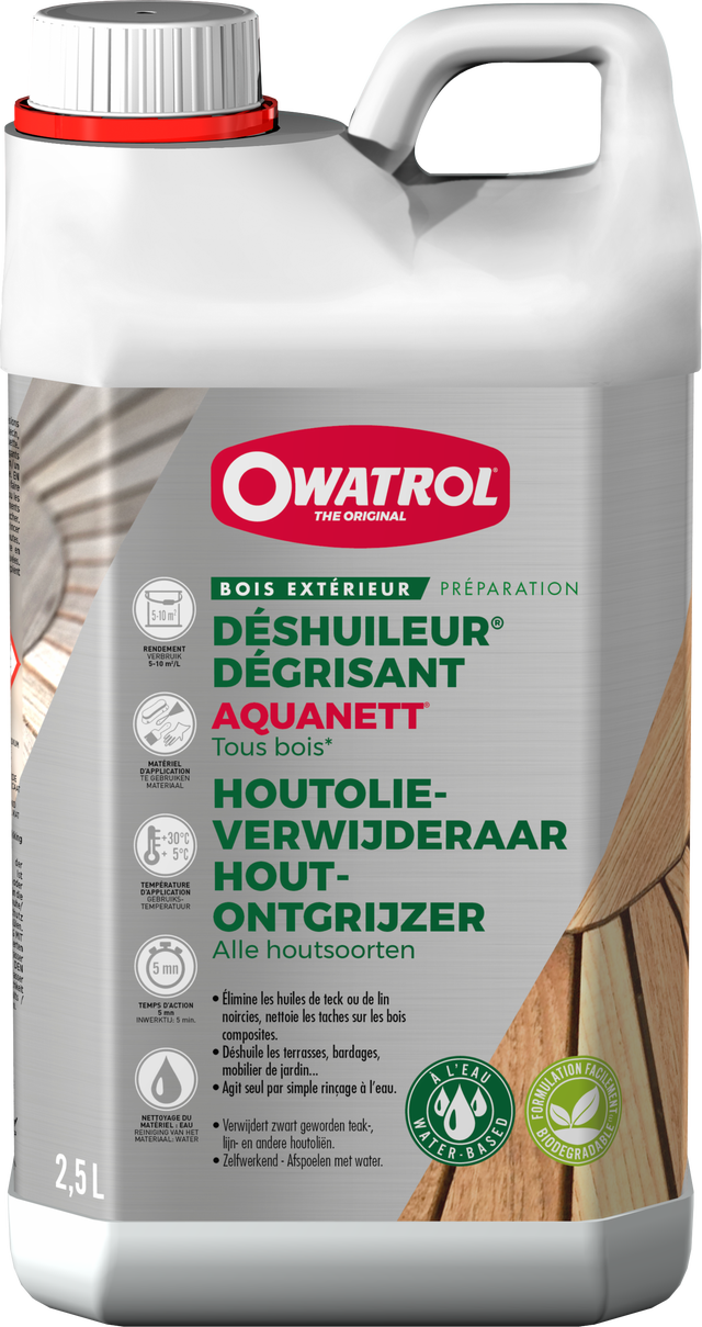 Déshuileur Dégrisant aquanett OWATROL 2.5L