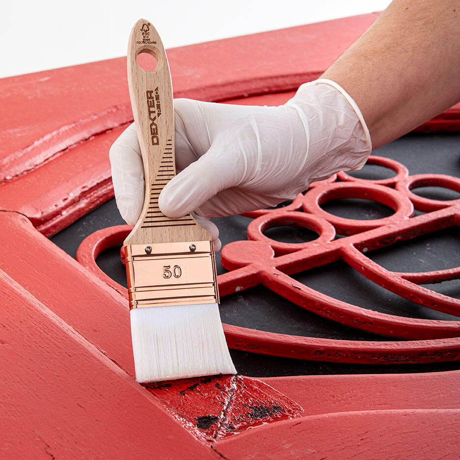 Pinceau plat pour décaper, lessiver et nettoyer / pour coller, 40 mm DEXTER PRO - 3